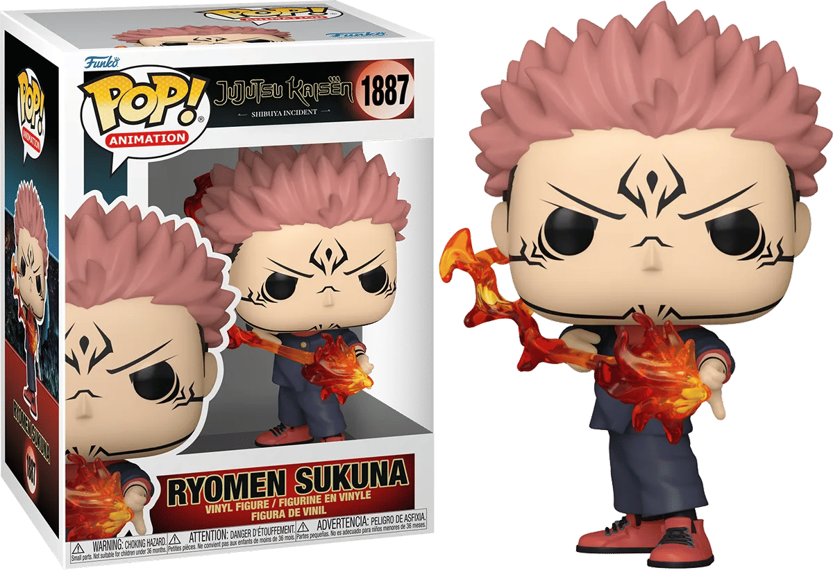 Funko TBA Jujutsu Kaisen - Ryomen Sukuna (Fire Arrow) Pop! Vinyl