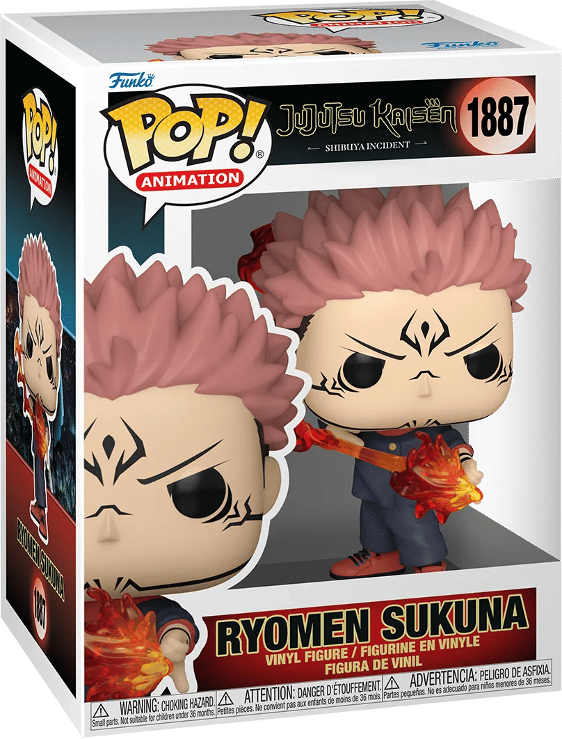Funko TBA Jujutsu Kaisen - Ryomen Sukuna (Fire Arrow) Pop! Vinyl