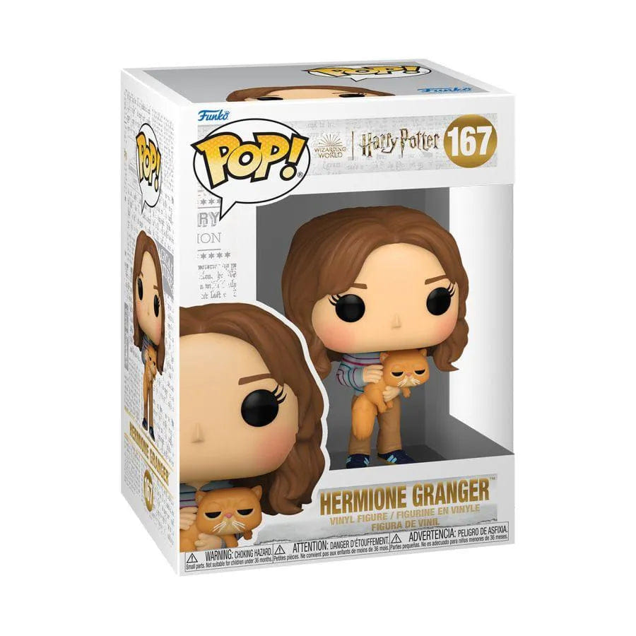 Funko TBA Harry Potter - Hermione with Crookshanks Pop! Vinyl