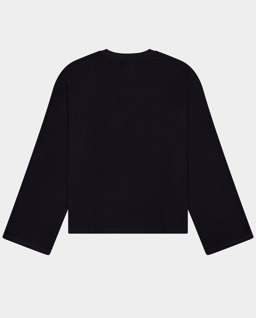 Checks Downtown - Idle Waffle Top - Black