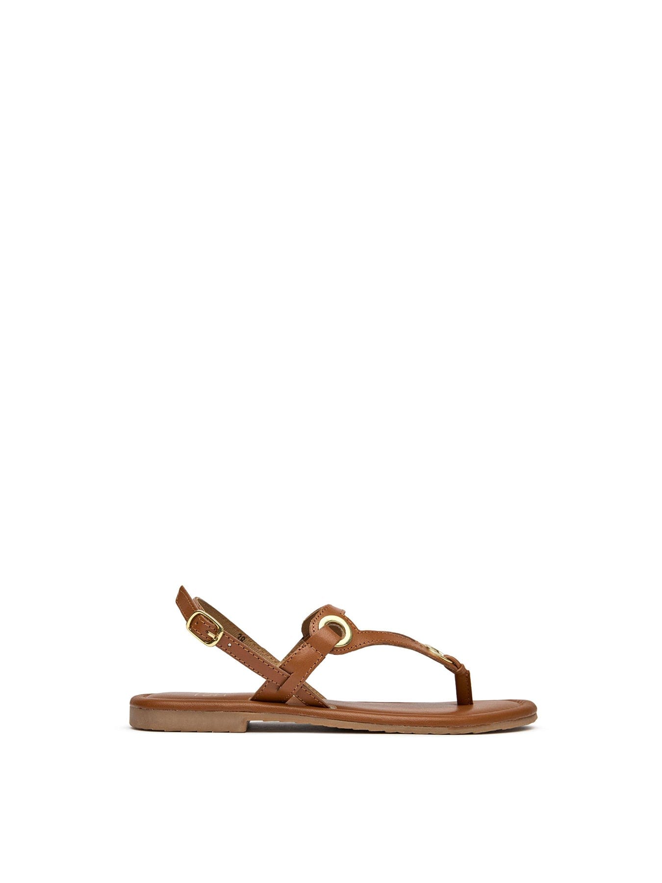 Sole Lou Leather Sandals Tan