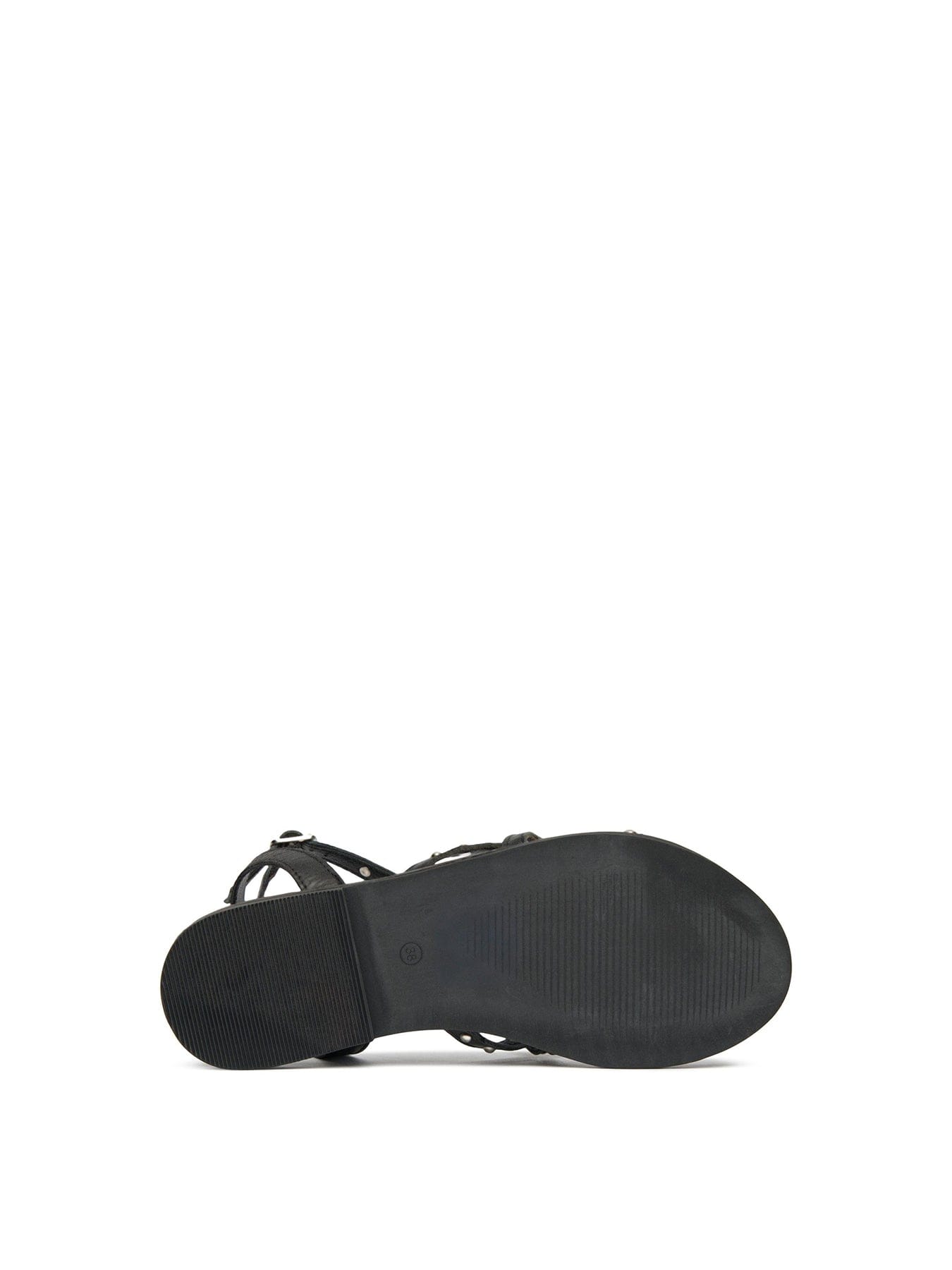 Sole Rach Gladiator Leather Sandals Black