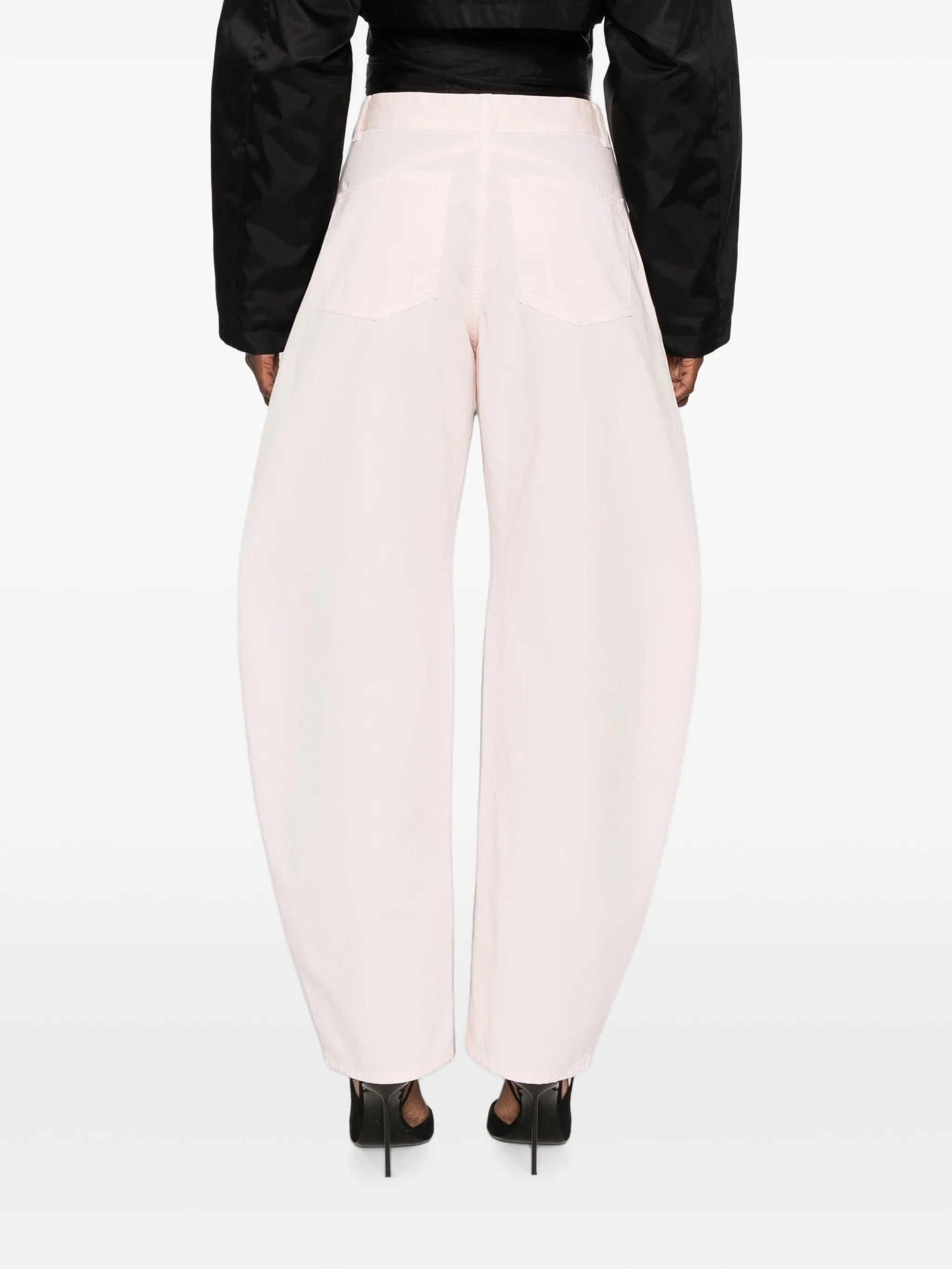 Alaïa curved - leg jeans