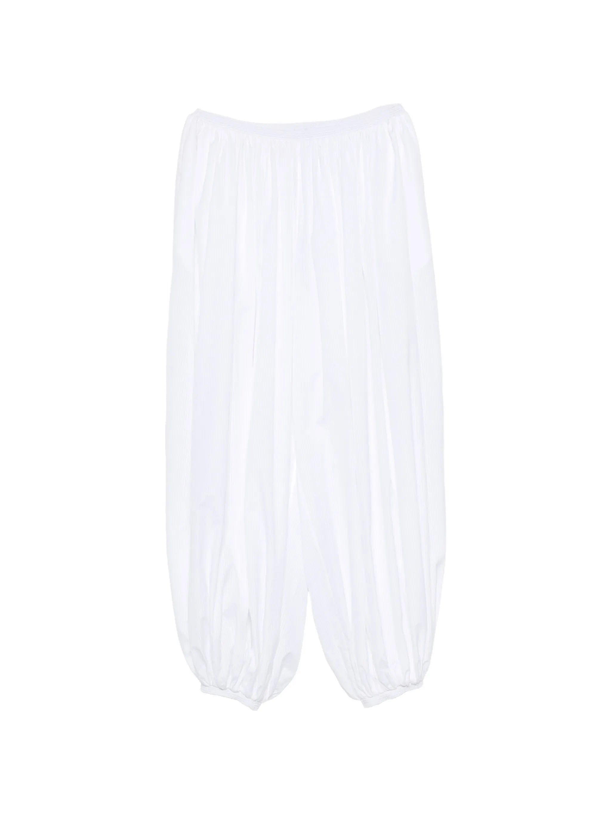 Alaïa elasticed - waistband trousers