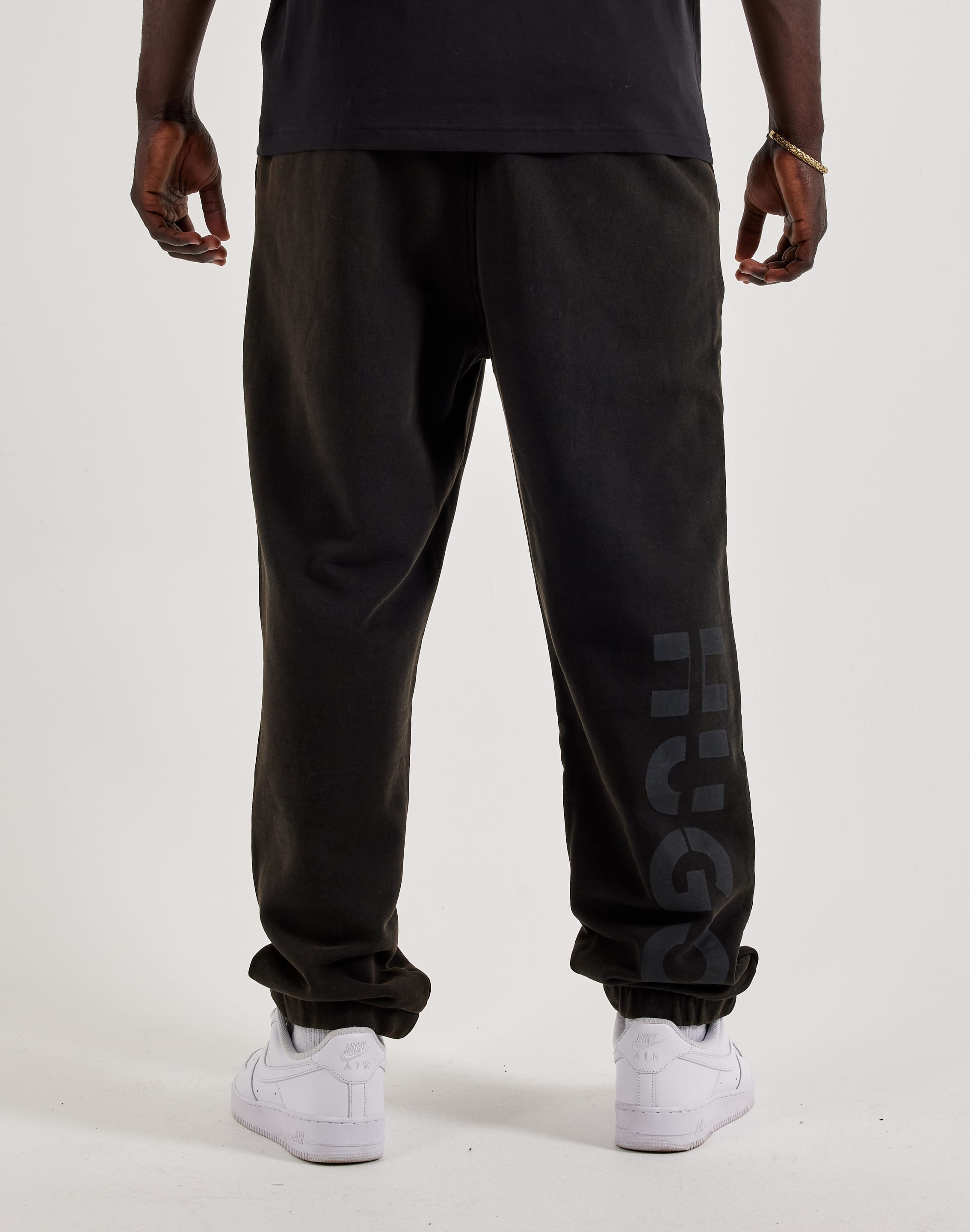 Hugo Logo Fleece Sweatpants