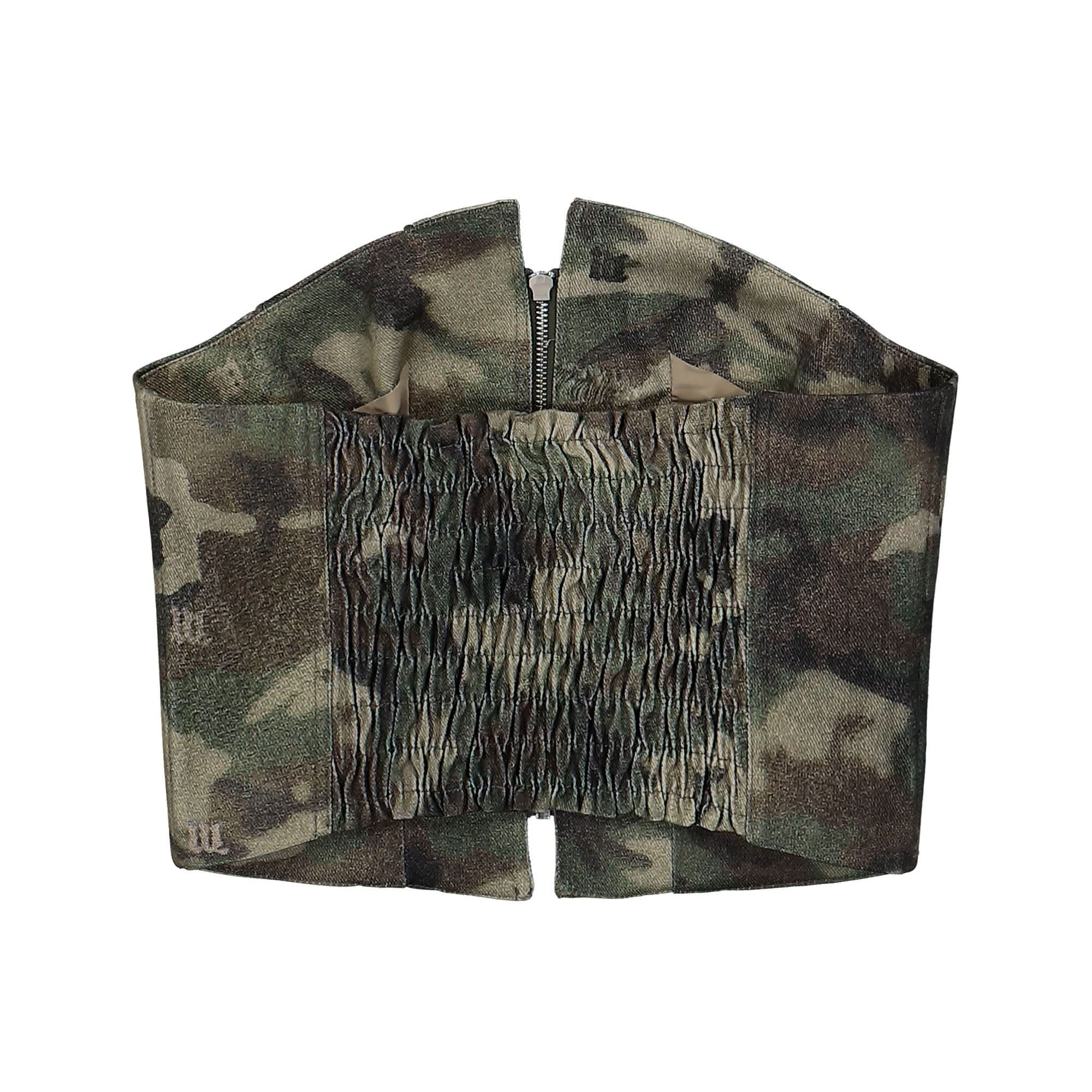 Misbhv Camo Corset Top