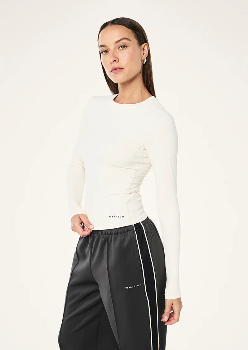 P.E NATION Foundation LS Top (White)