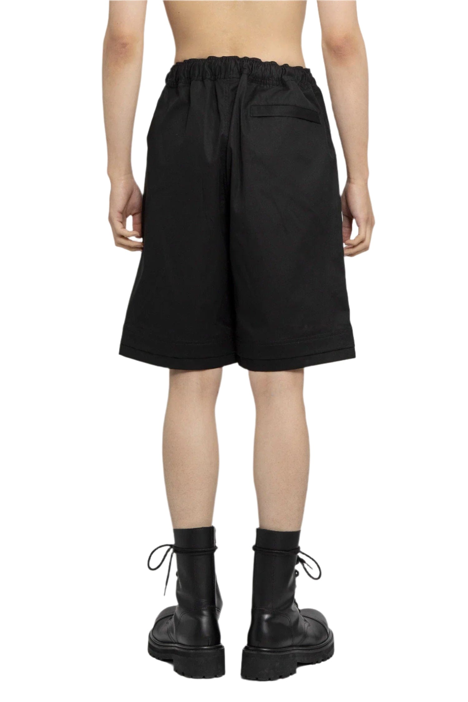 44 LABEL GROUP PANTALONCINI NERI DA UOMO