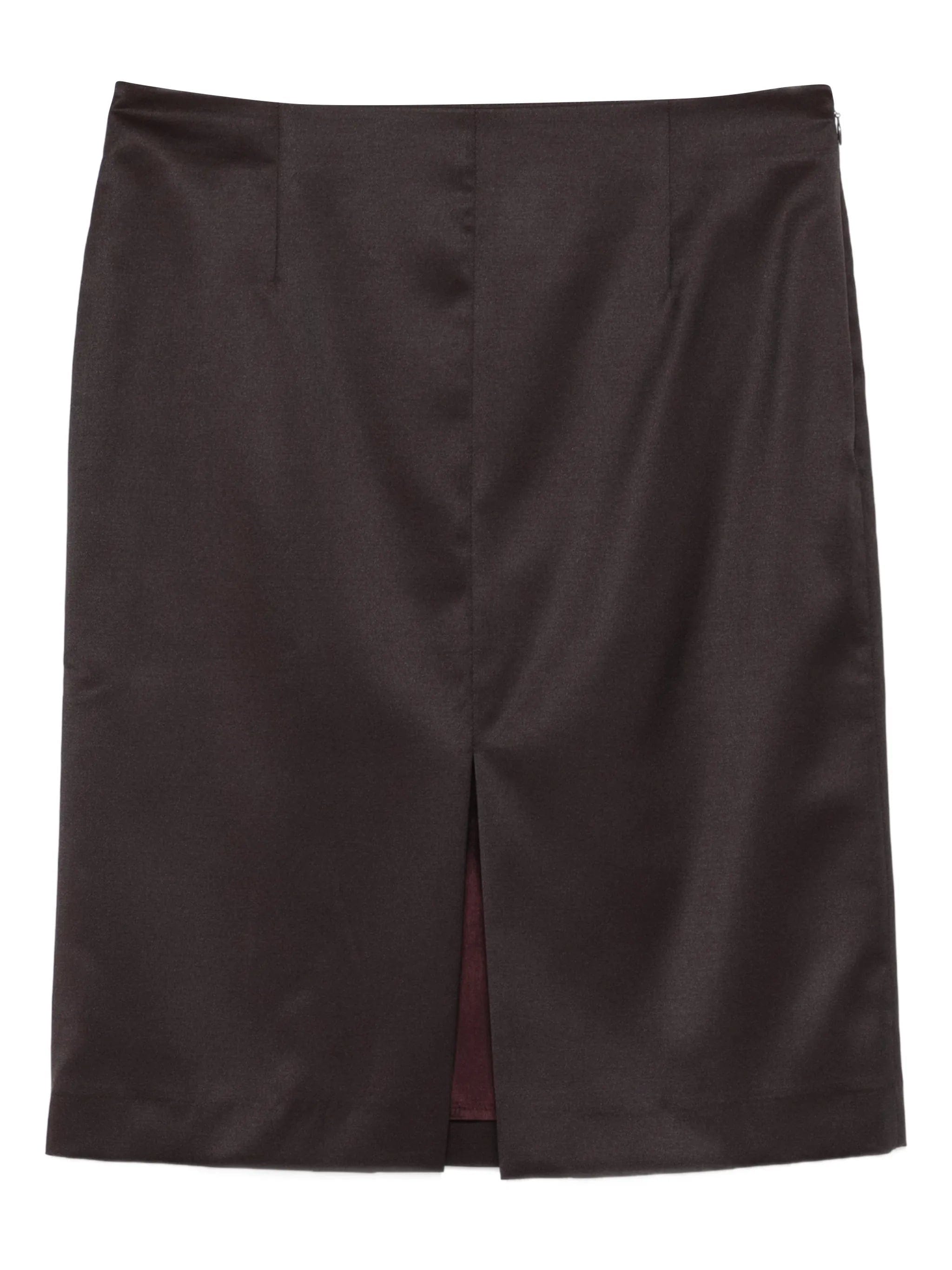 OUR Legacy Siren front - split mini skirt