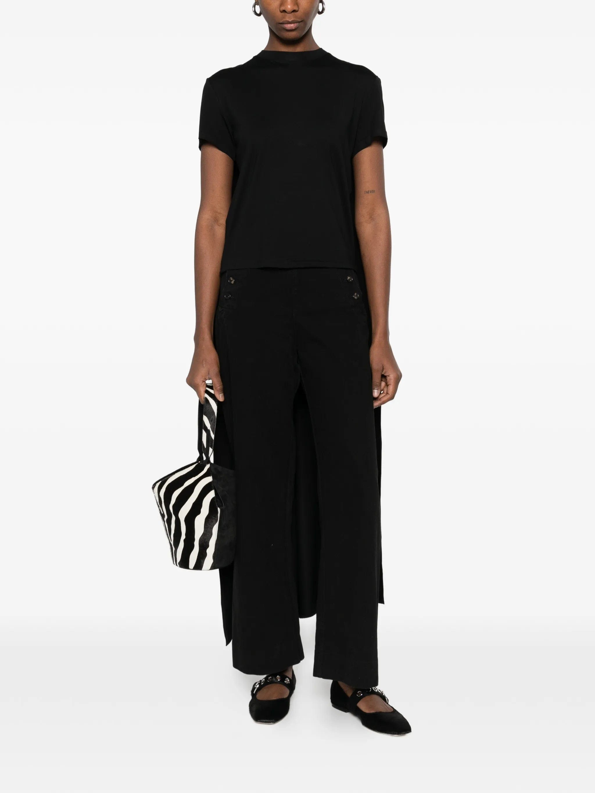 Magda Butrym draped T - shirt