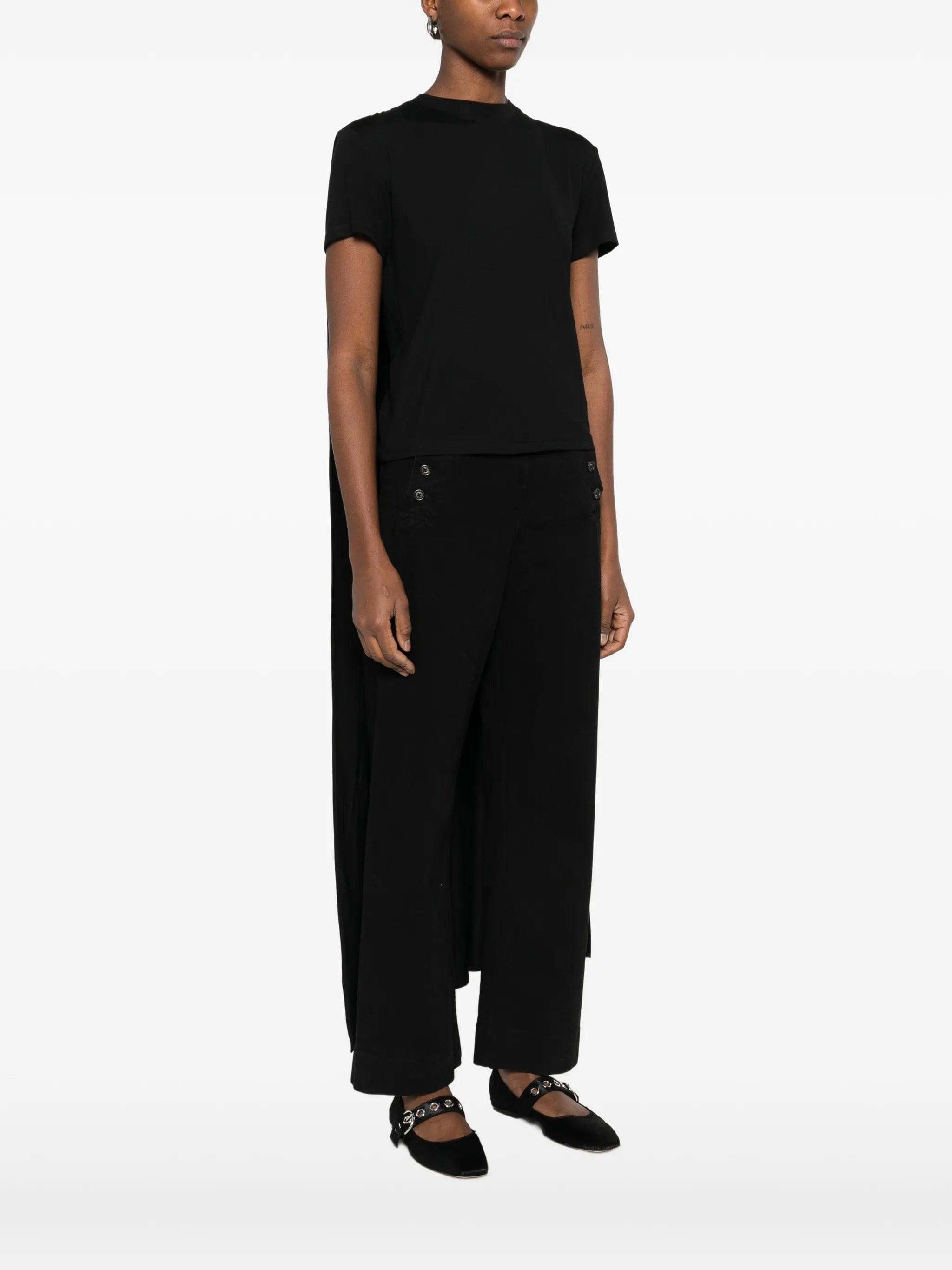 Magda Butrym draped T - shirt