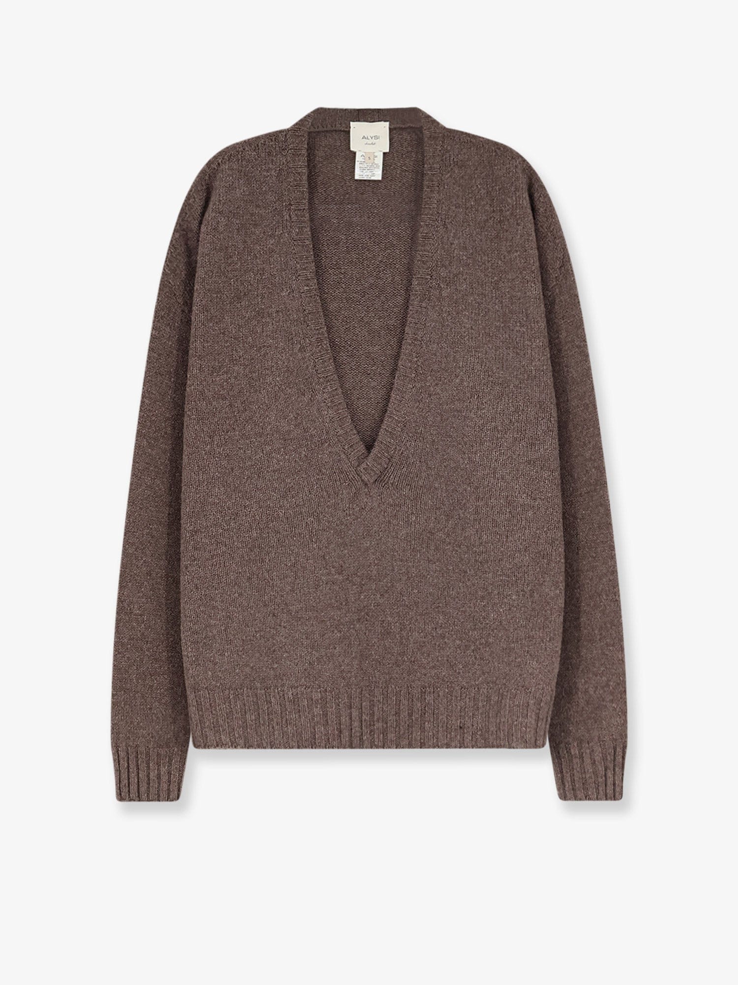 ALYSI Wool and cashmere blend sweater