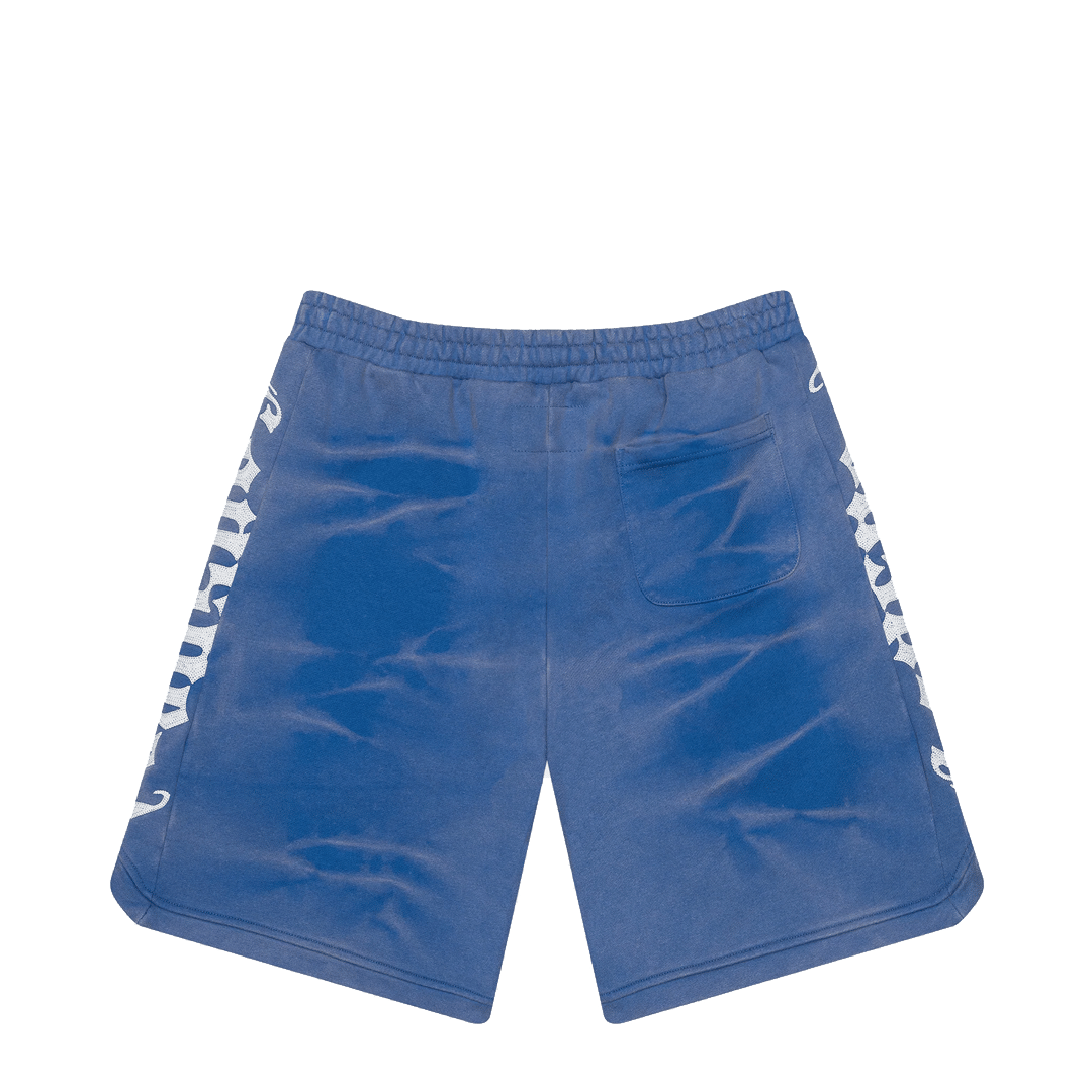 Godspeed COURTSIDE SHORTS BLUE TIE DYE