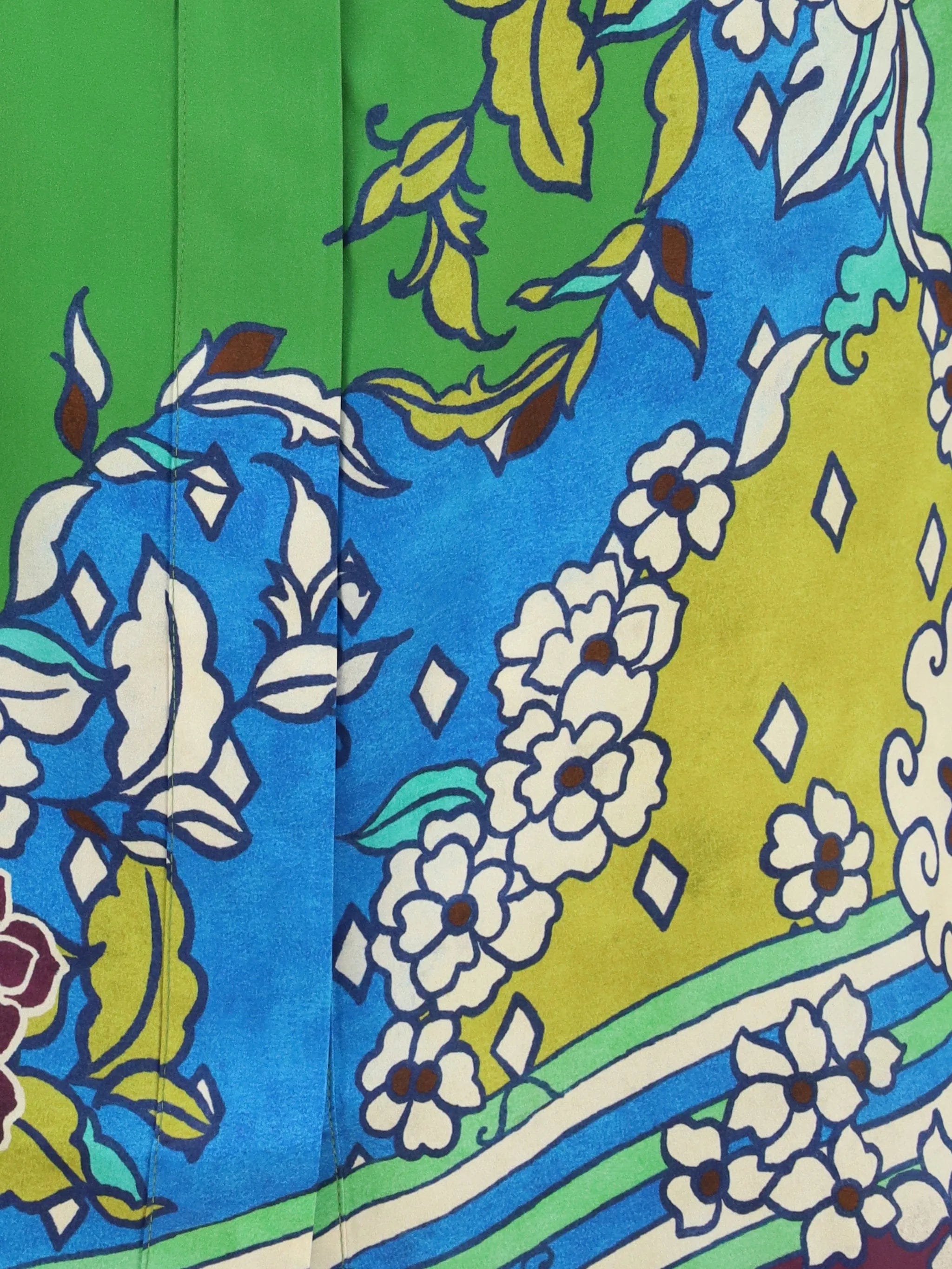 Alemais floral - print silk shirt