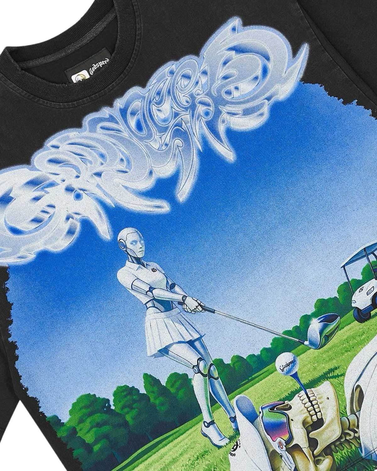 Godspeed Up2Par T-Shirt Black