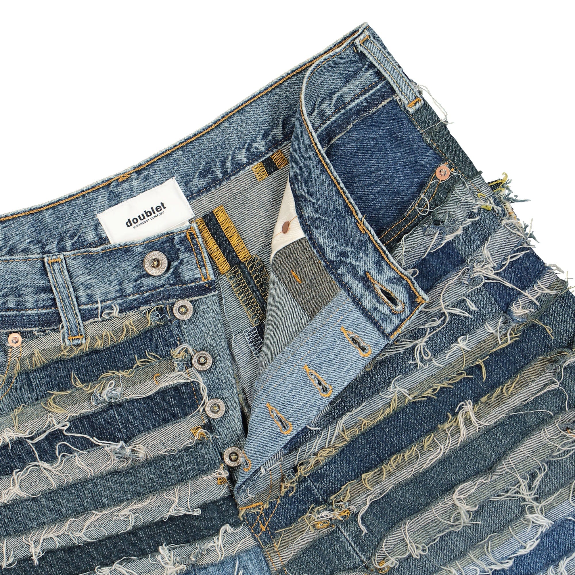 Doublet Mummy Upcycle Denim Pants