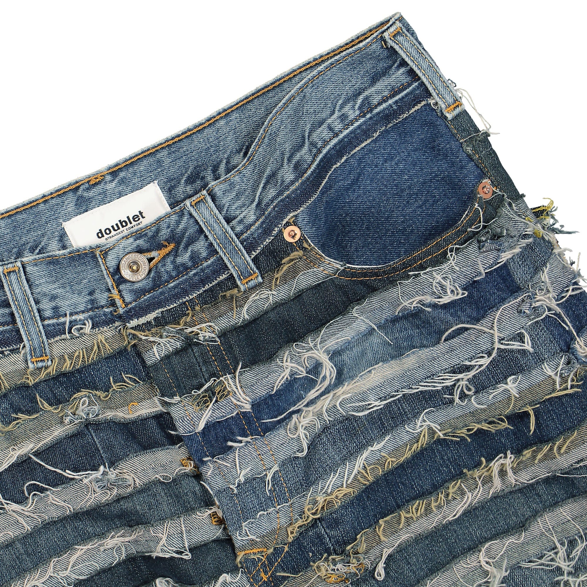 Doublet Mummy Upcycle Denim Pants
