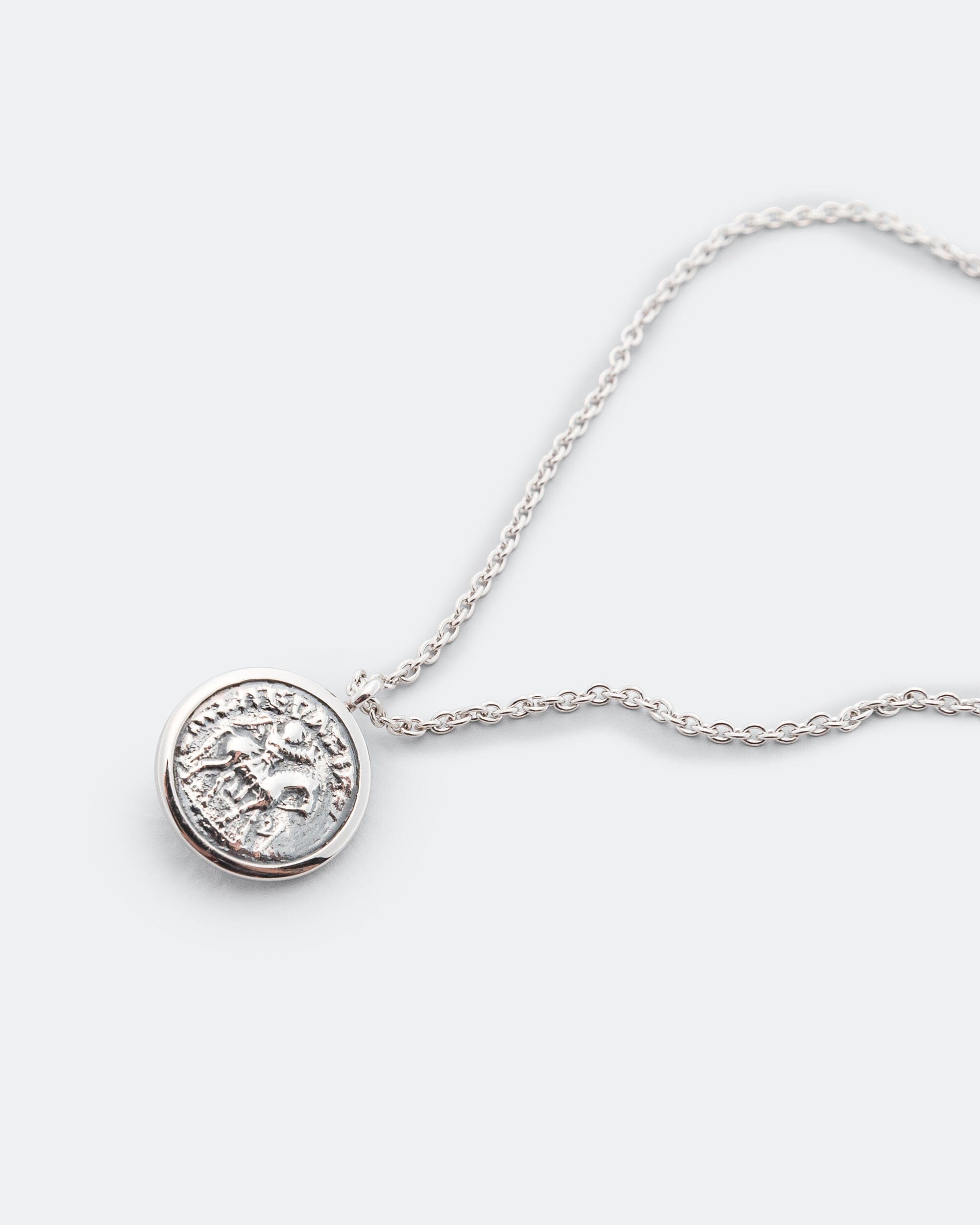 Tom Wood Coin Pendant - 925 Silver