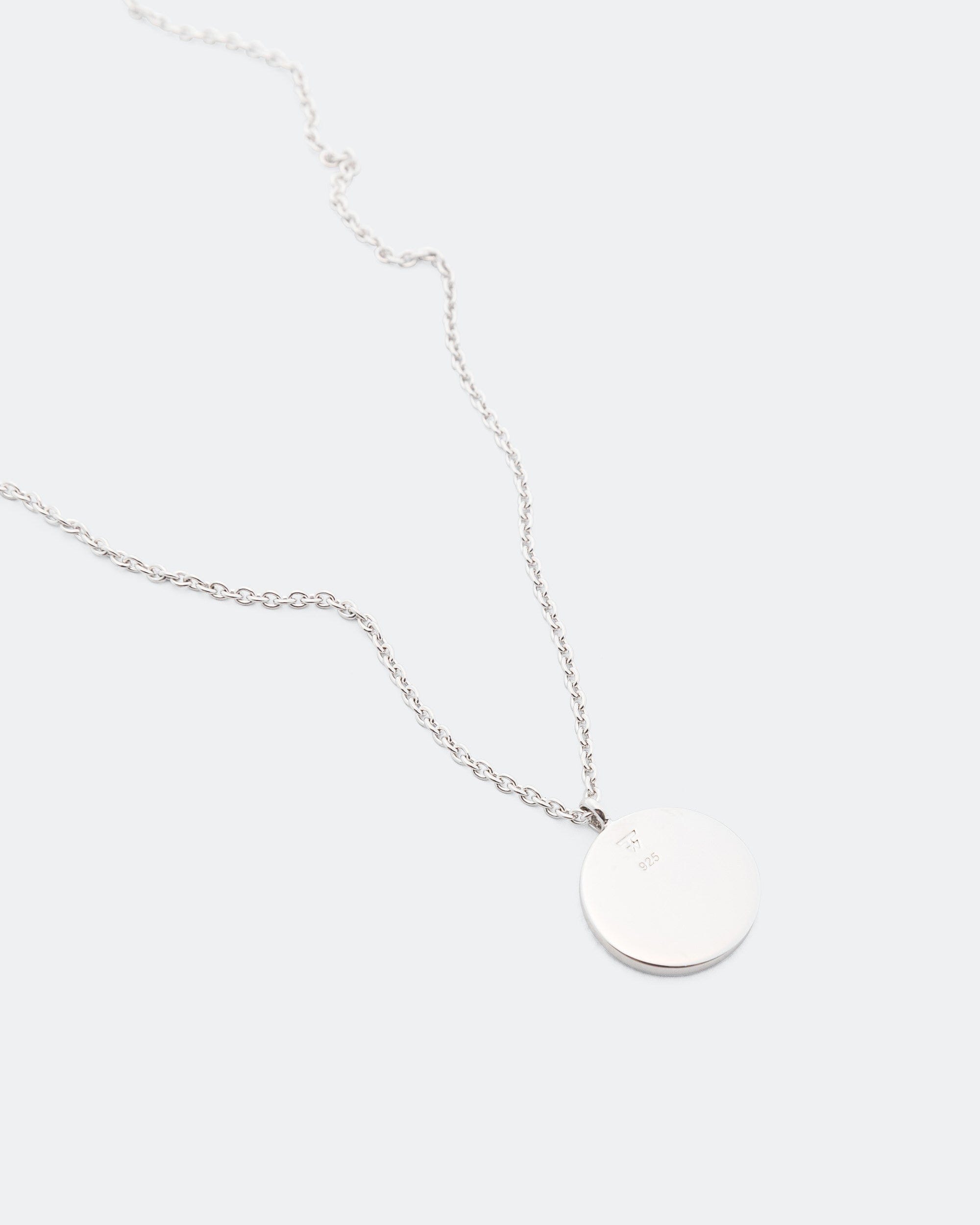 Tom Wood Coin Pendant - 925 Silver