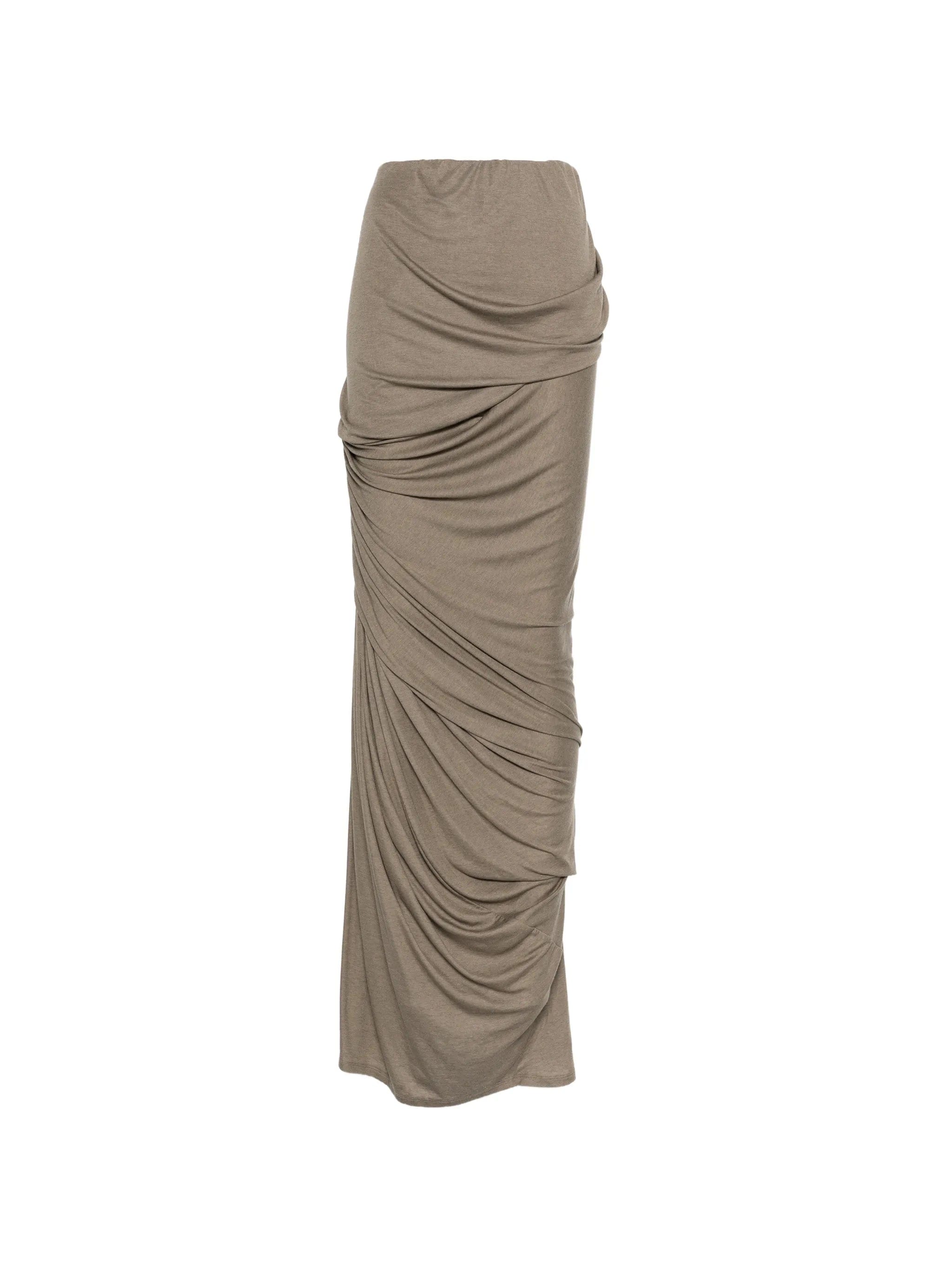 Entire Studios Dia draped - design maxi skirt