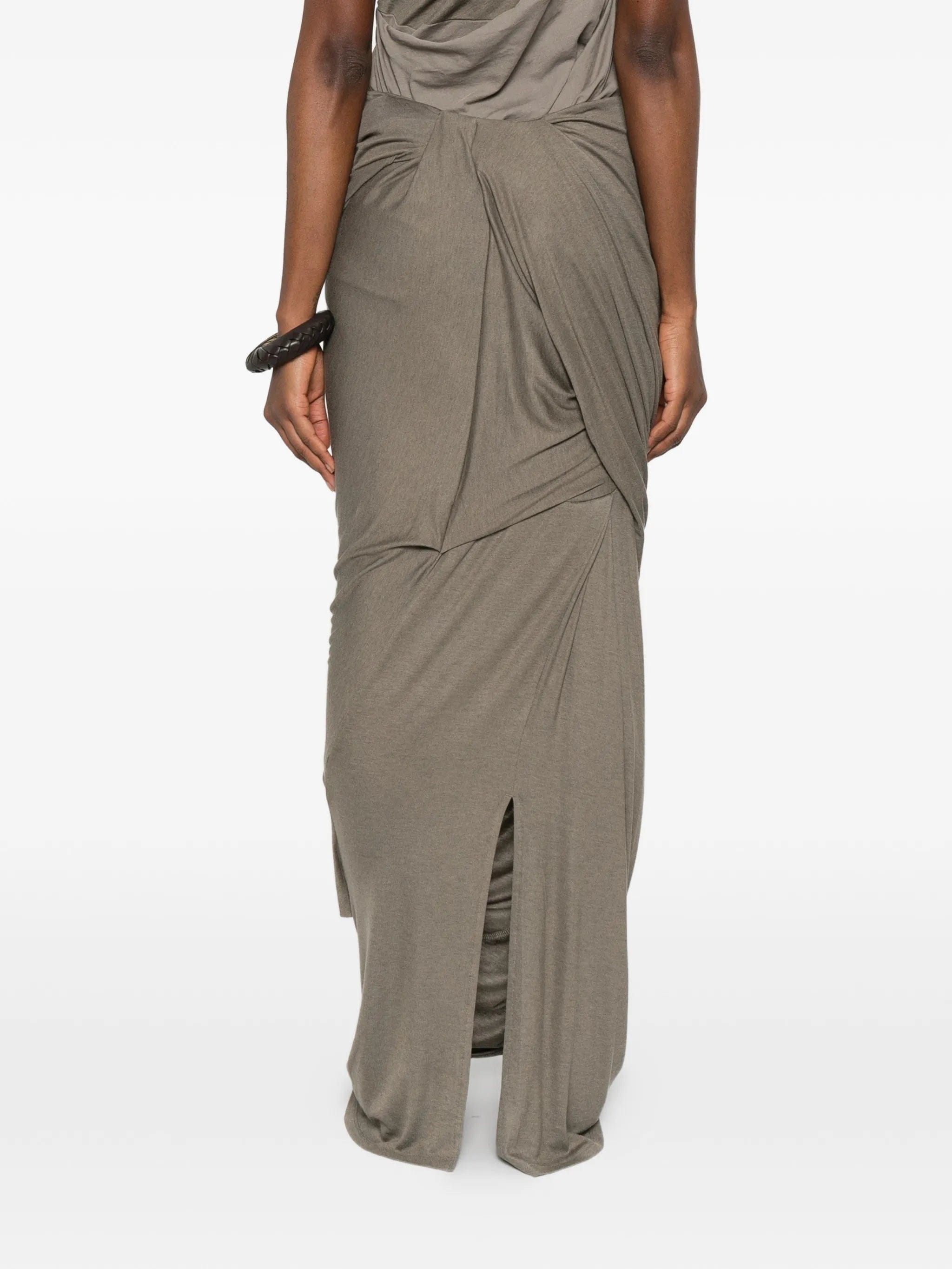 Entire Studios Dia draped - design maxi skirt