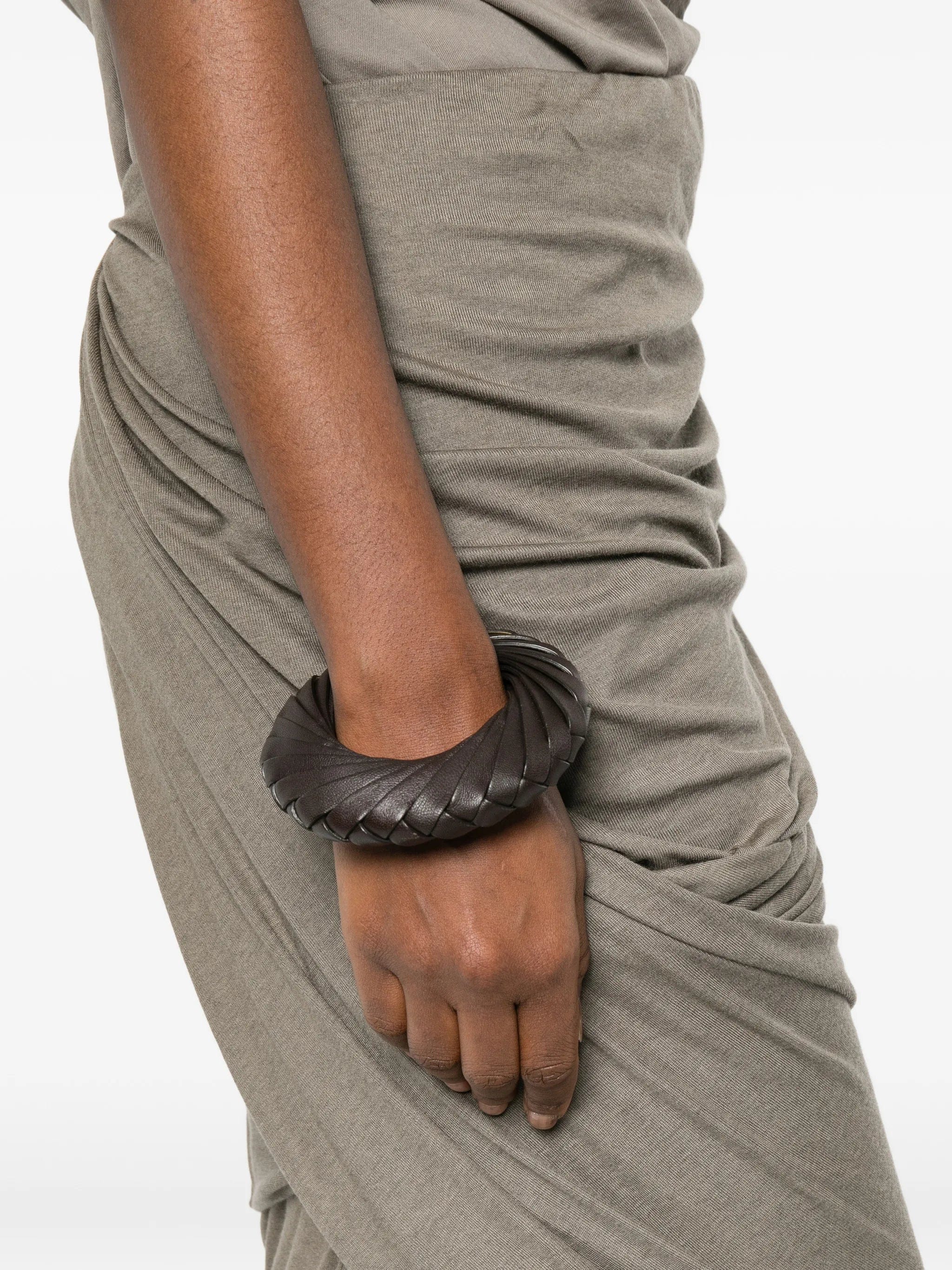 Entire Studios Dia draped - design maxi skirt