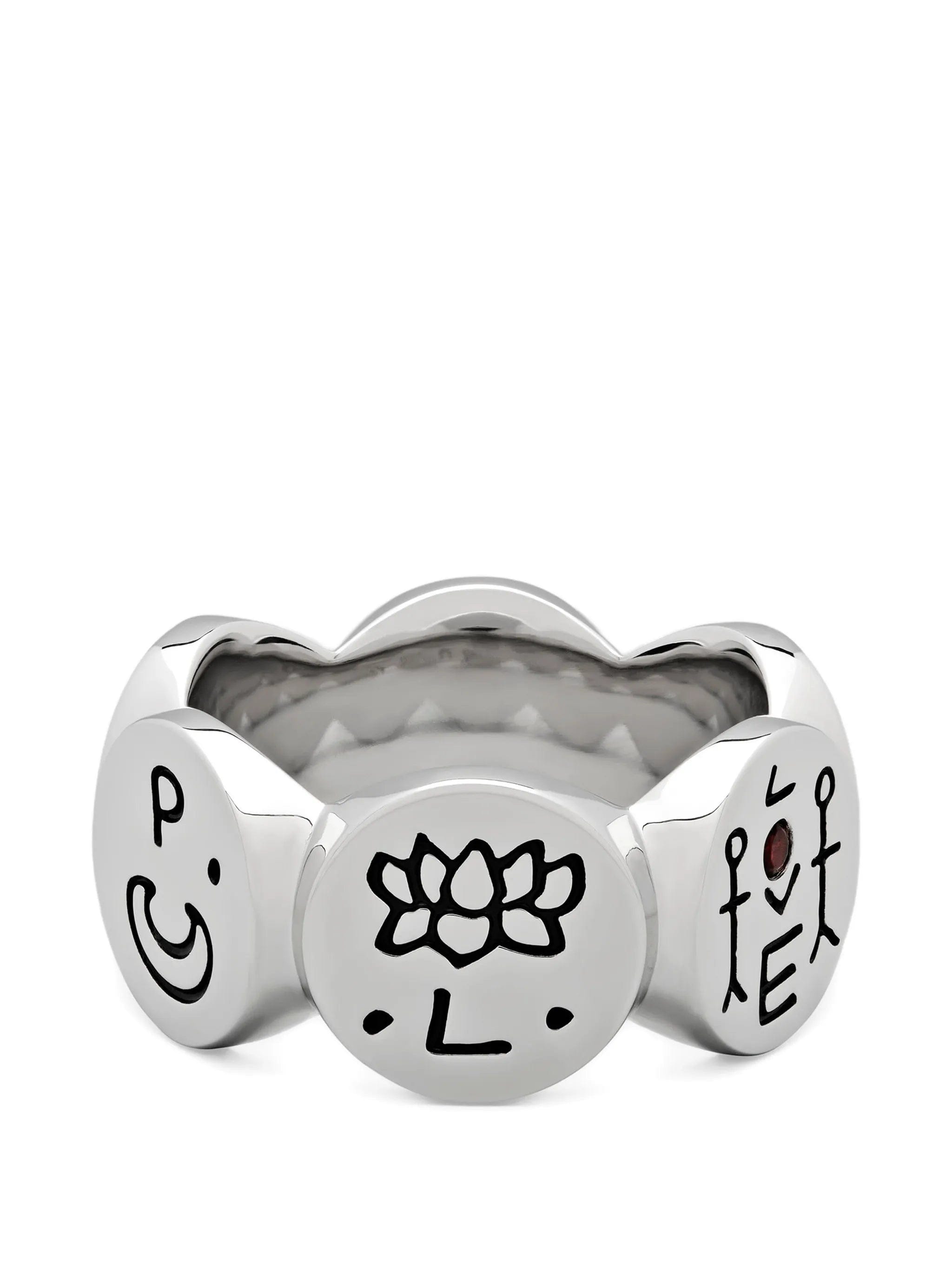 Tom Wood Simple Love engraved ring