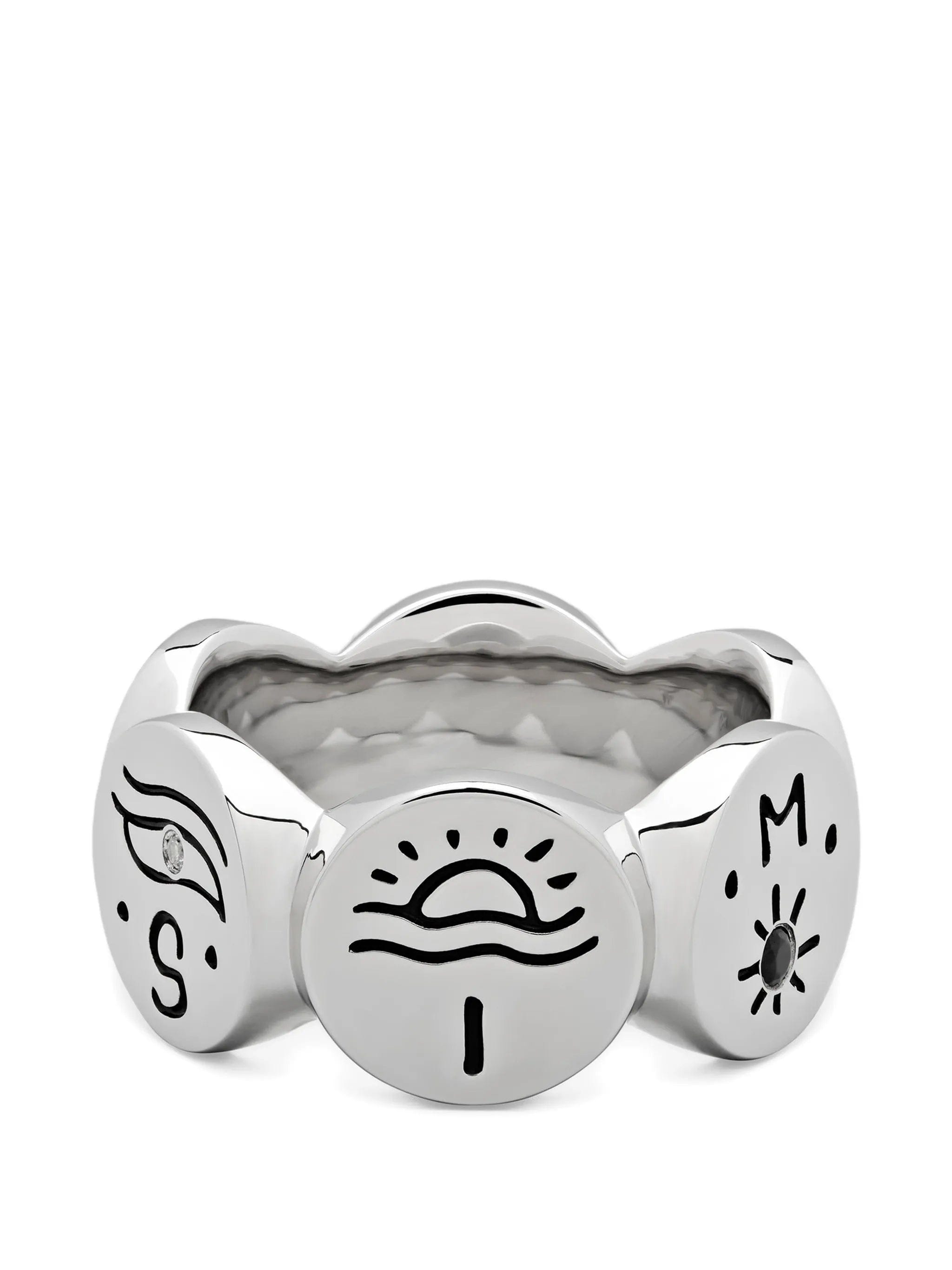 Tom Wood Simple Love engraved ring