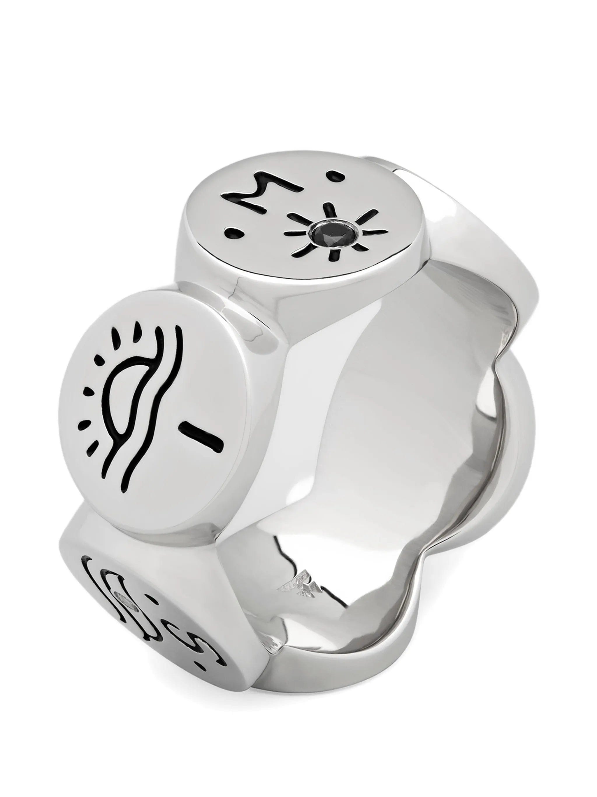 Tom Wood Simple Love engraved ring