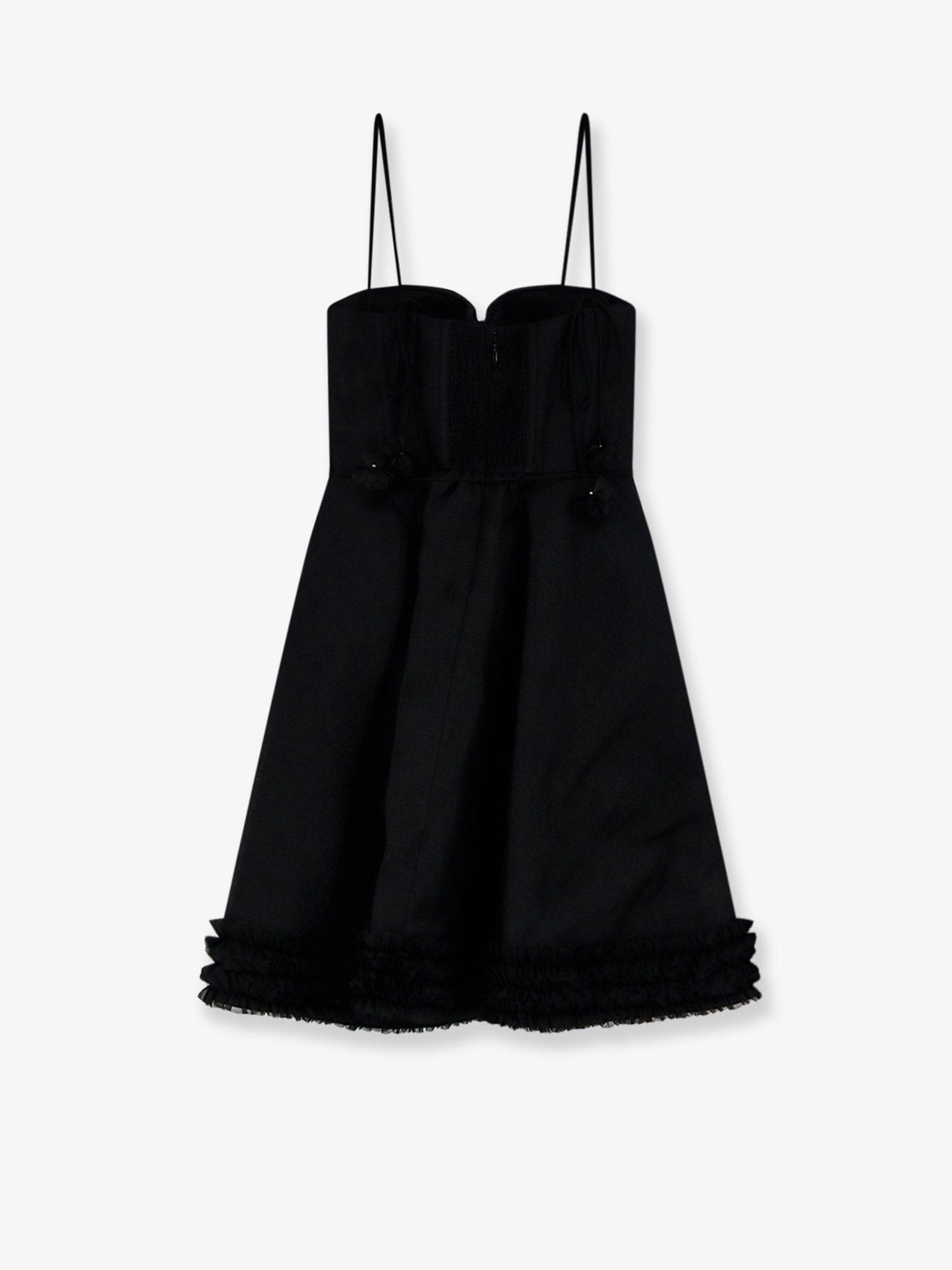 Zimmermann Luna linen and silk blend mini dress