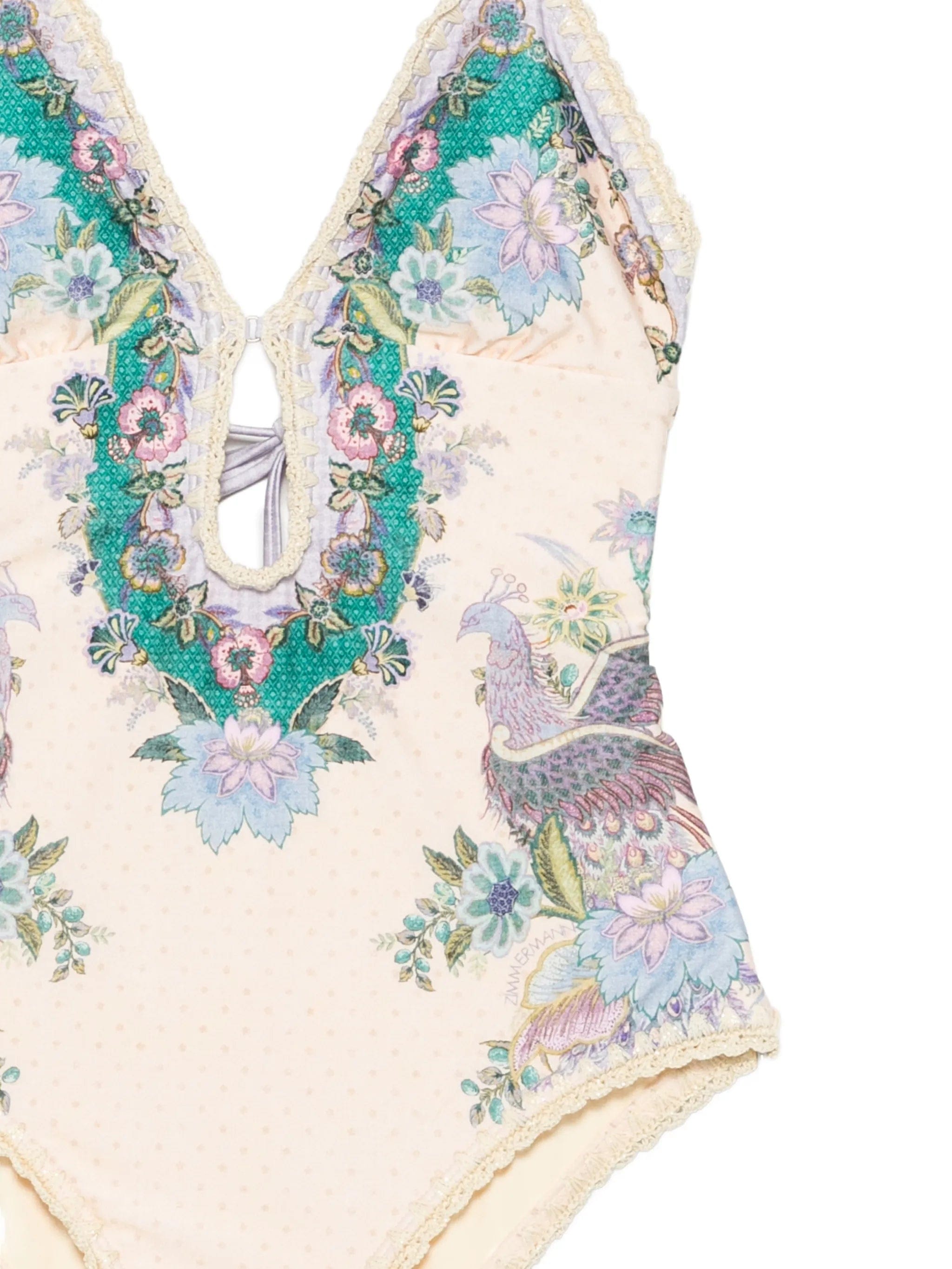 Zimmermann Indra crochet - detail swimsuit