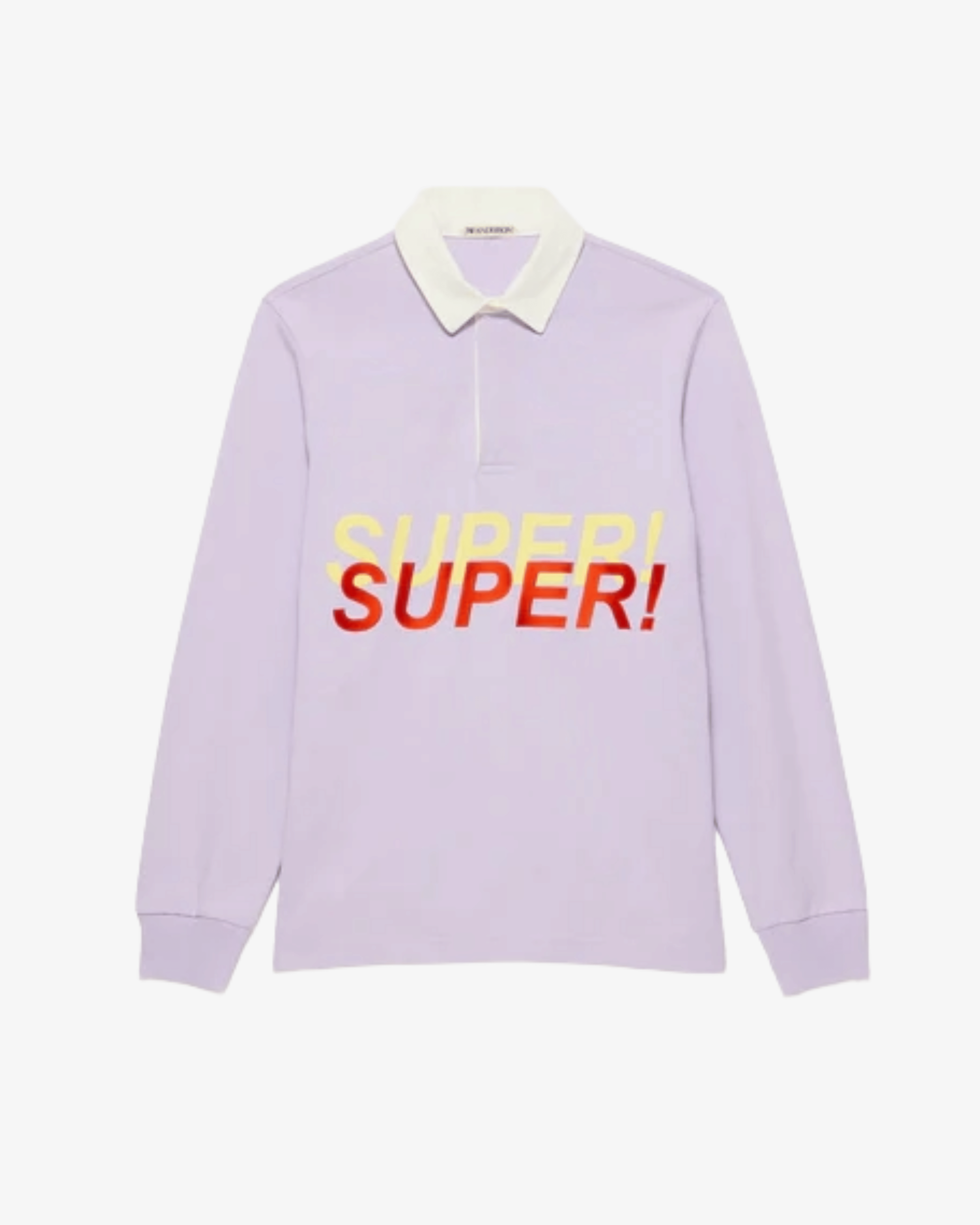 JW Anderson J.W. Anderson - Men's Super Super Rugby Polo - (Purple700)