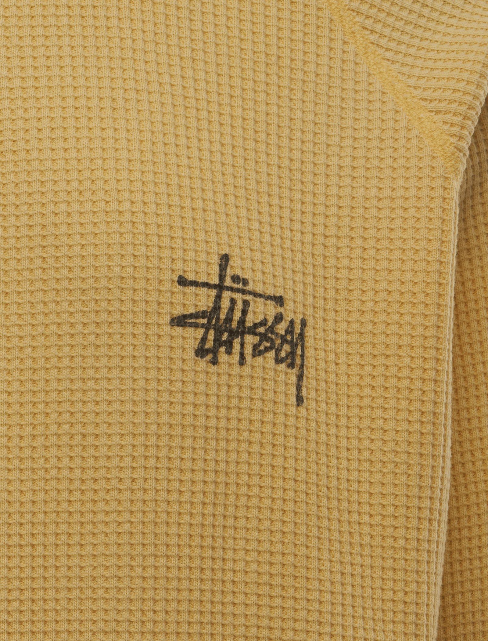 STÜSSY RAGLAN THERMAL BASIC STOCK