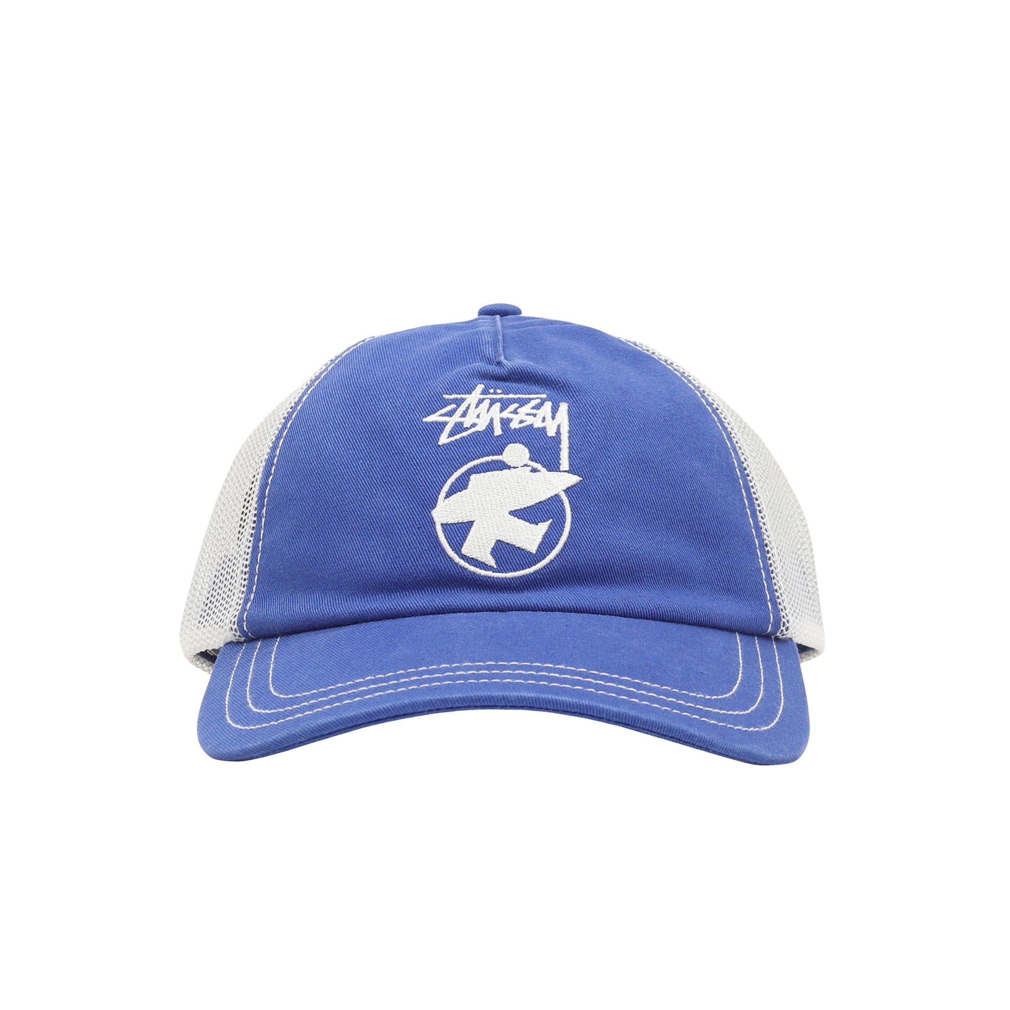 Stüssy LP Beach Roots Trucker Cap - Royal
