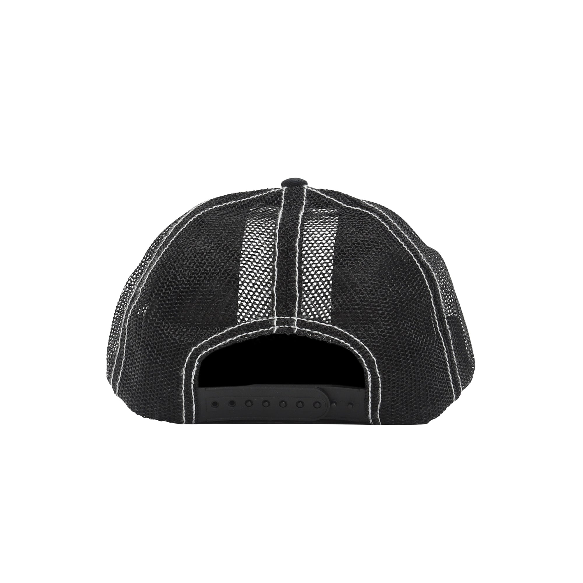 Stüssy LP Beach Roots Trucker Cap - Black