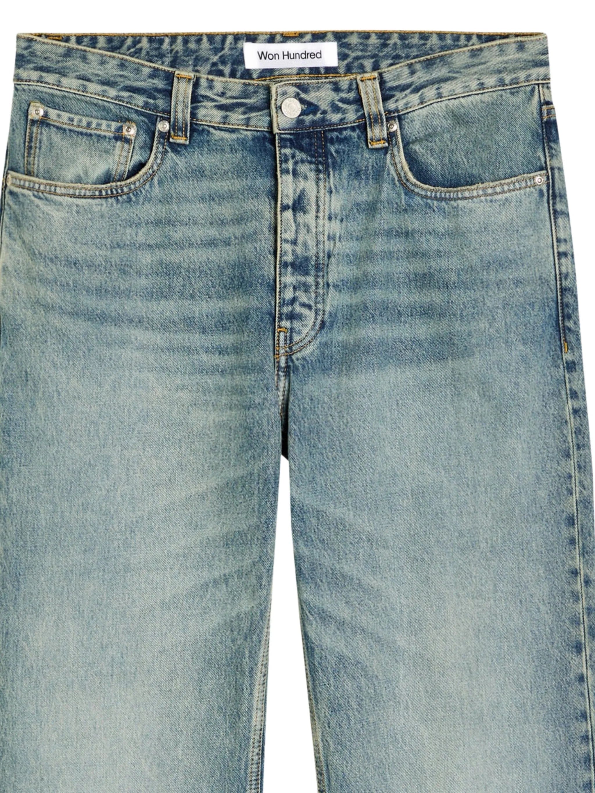 Won Hundred Steve straight jeans