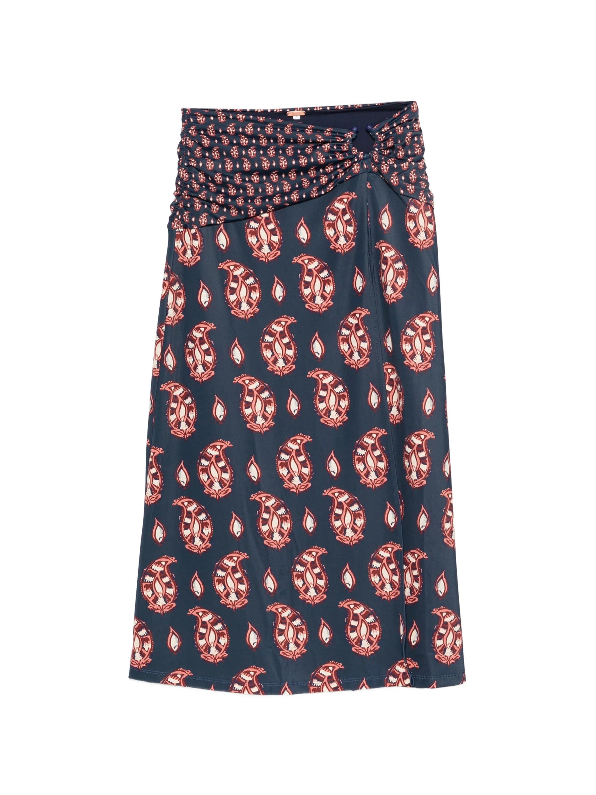 Johanna Ortiz The Sun paisley - pattern midi skirt