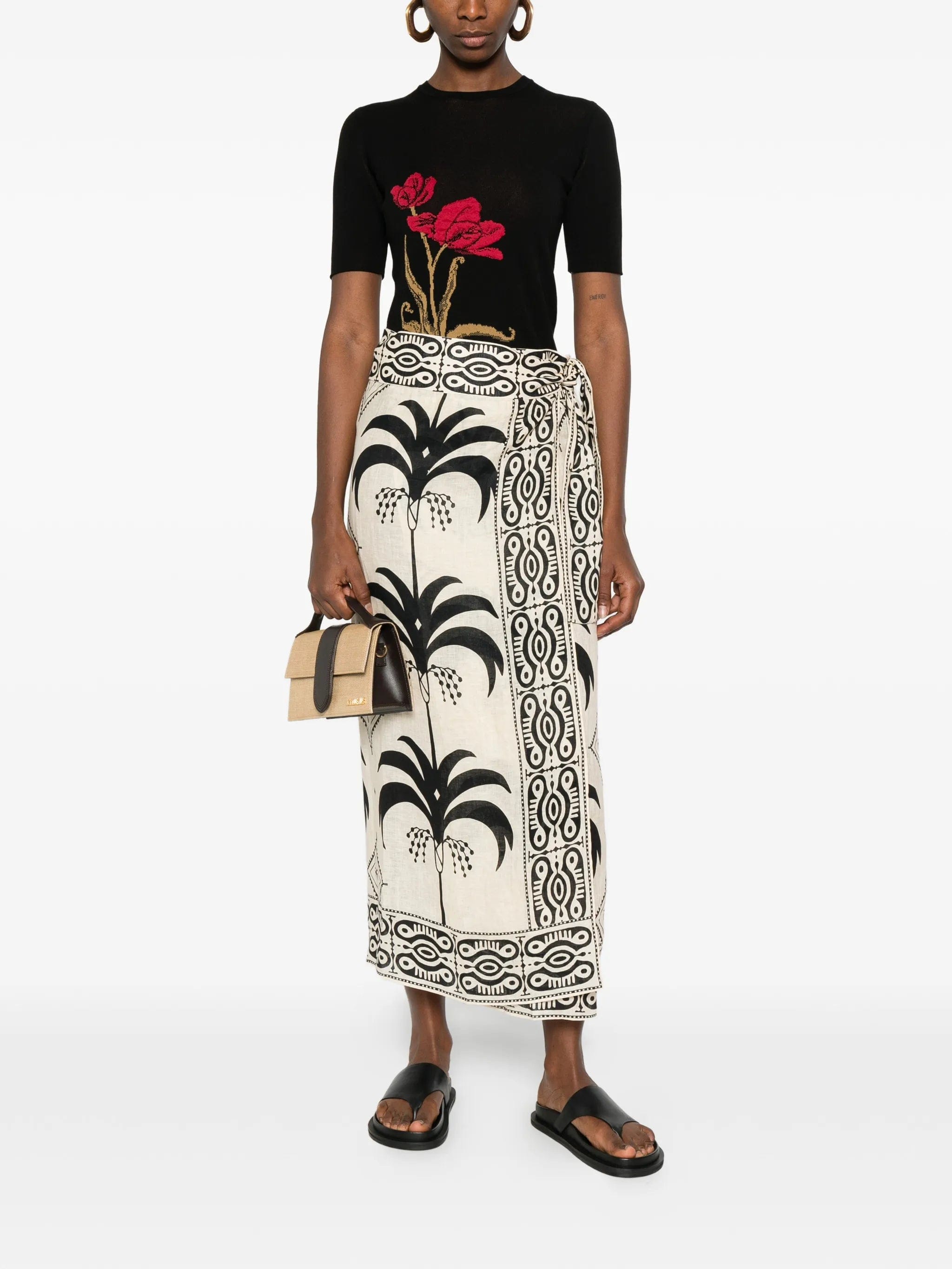 Johanna Ortiz Significado Poderoso midi skirt