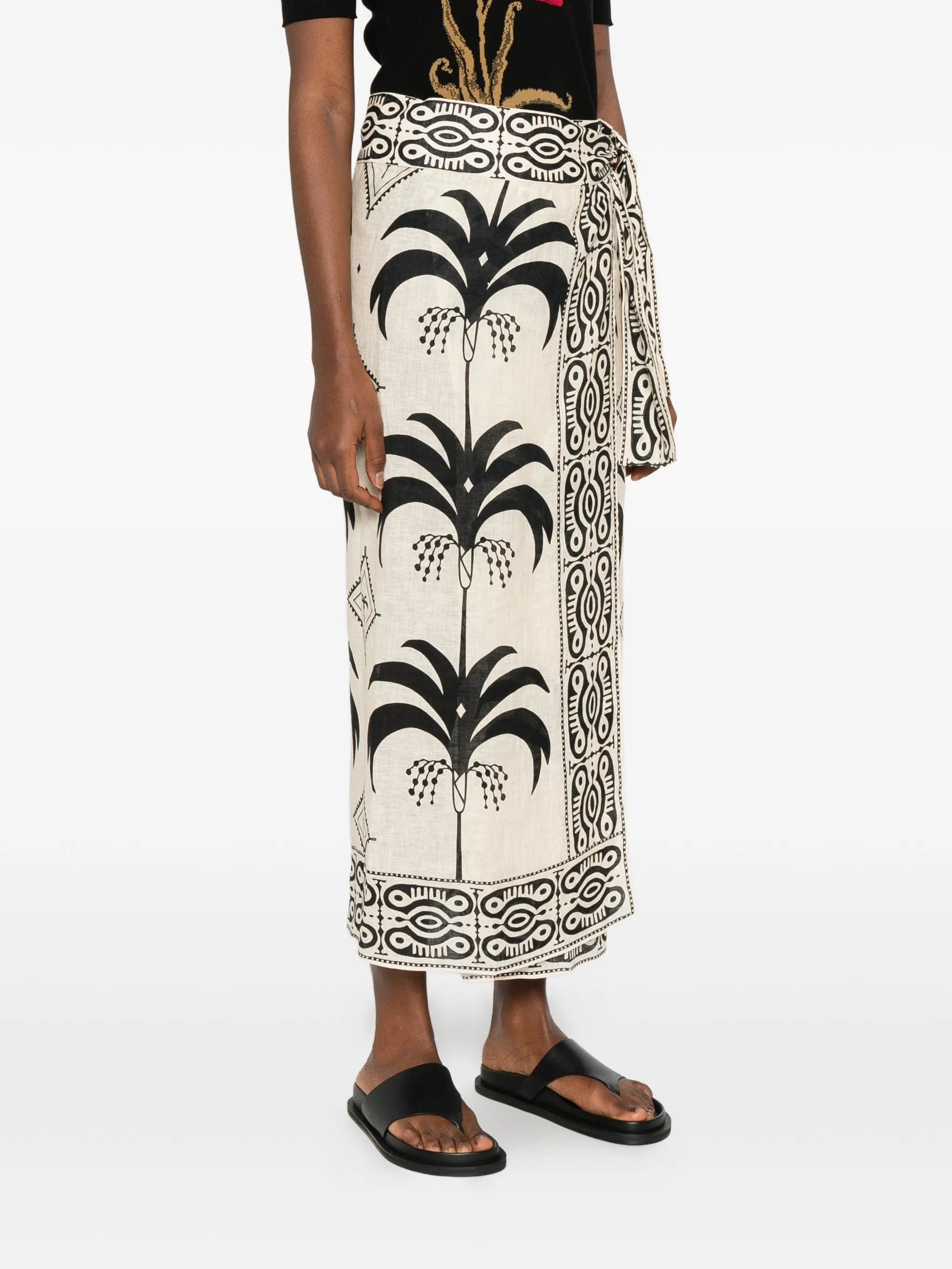 Johanna Ortiz Significado Poderoso midi skirt