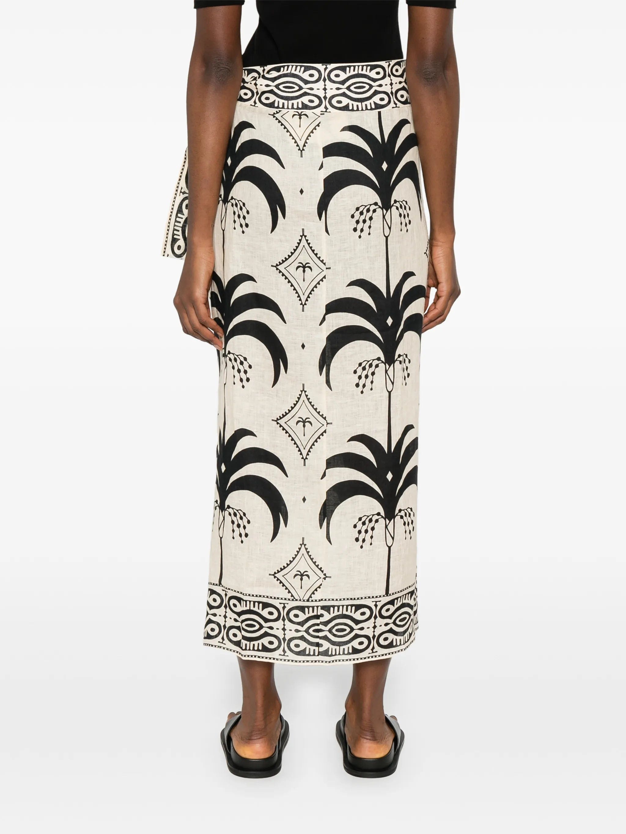 Johanna Ortiz Significado Poderoso midi skirt