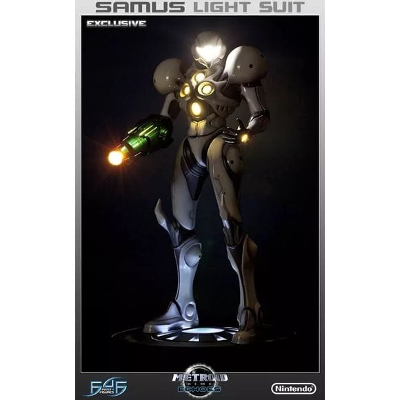 First 4 Figures Metroid Prime Echoes Samus Light Suit Exclusive Edition Resin Statue