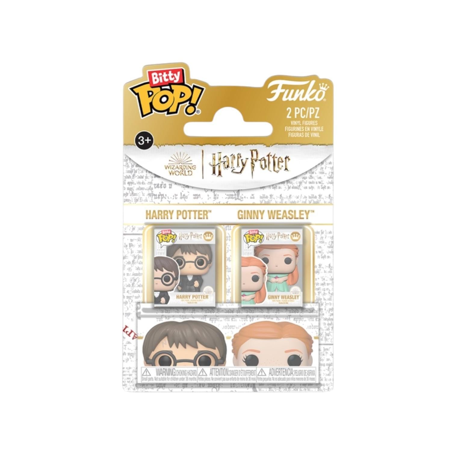 Harry Potter & Ginny Weasley Funko 2 Pack Bitty Pop