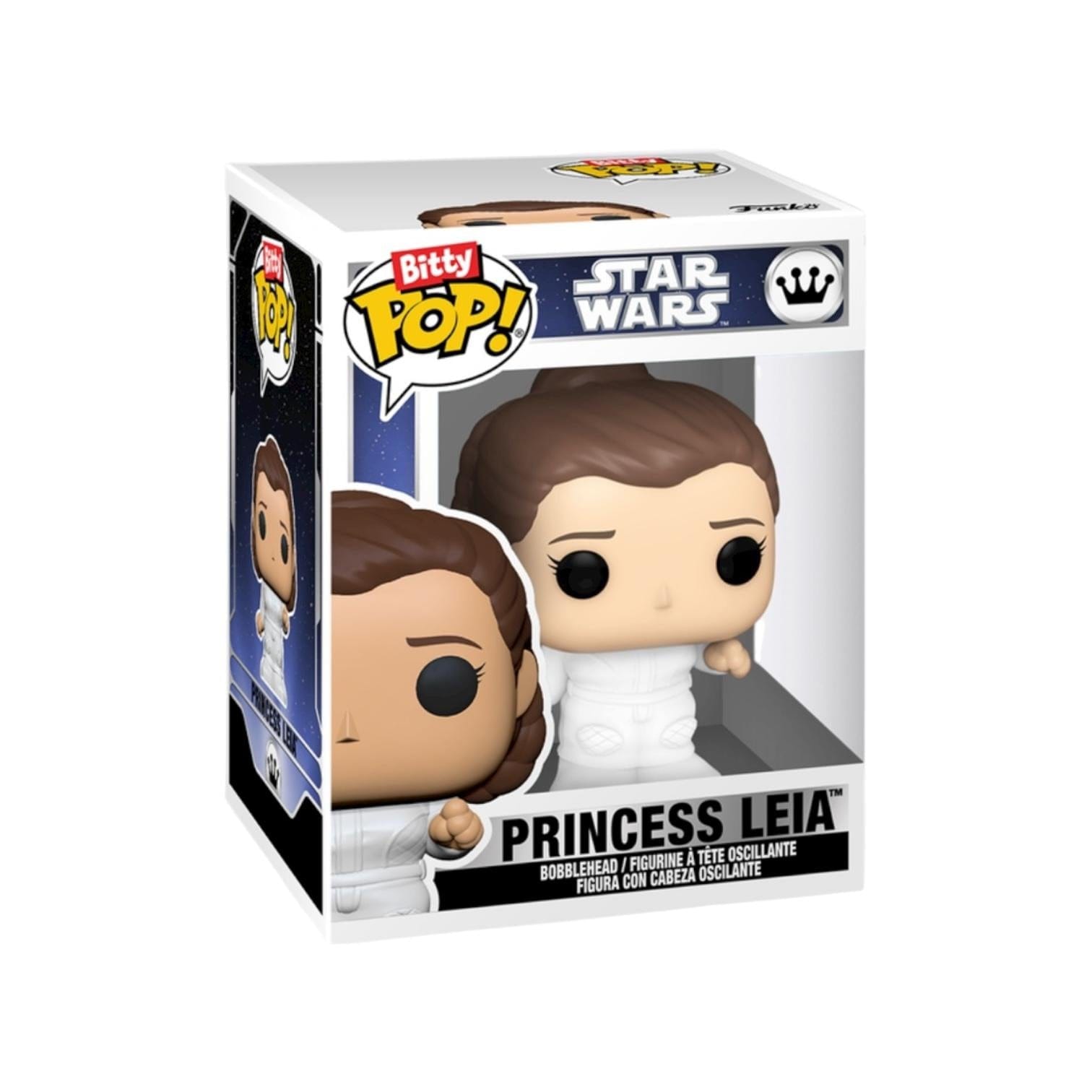 Star Wars Princess Leia & Han Solo Funko 2 Pack Bitty Pop - Star Wars