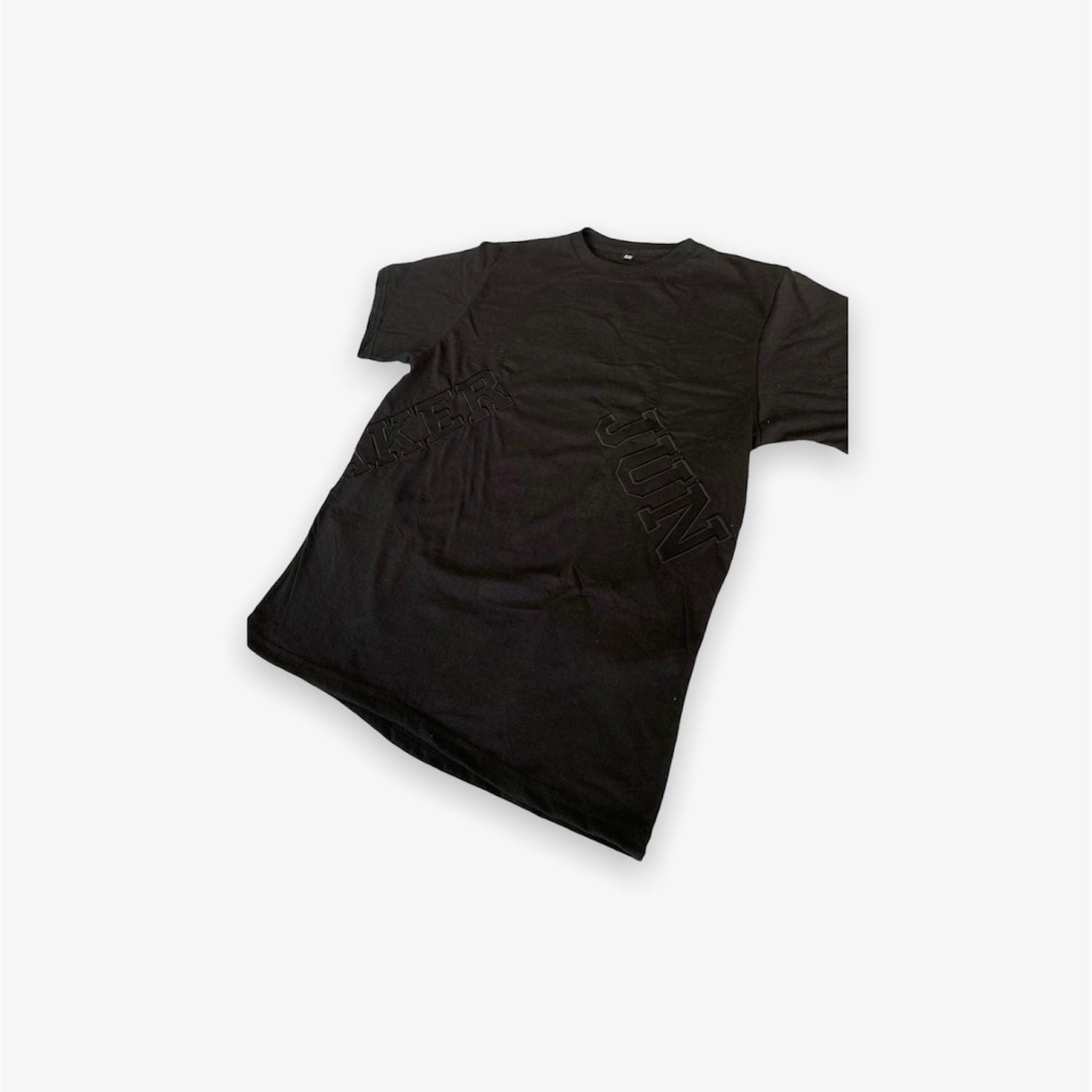 Logo Sneaker Junkies Big Logo T-Shirt Black