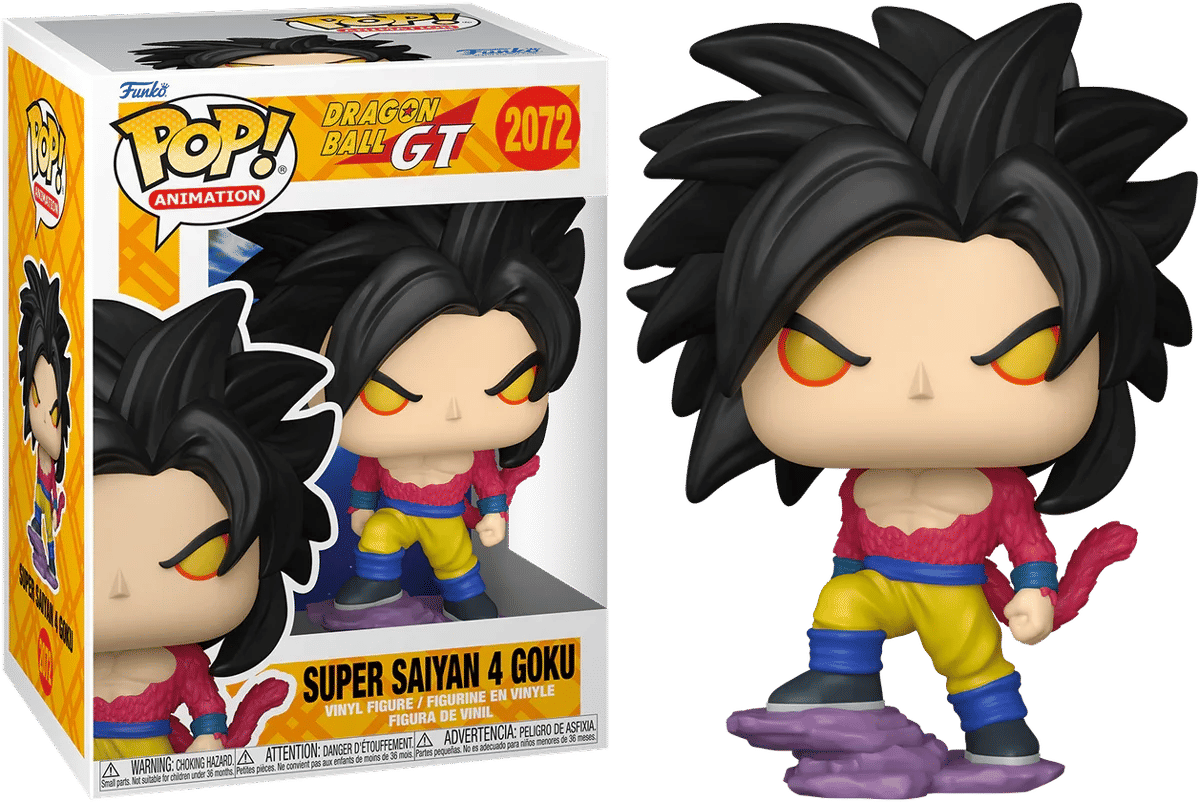 Funko TBA Dragon Ball: GT - Super Saiyan 4 Goku Pop! Vinyl