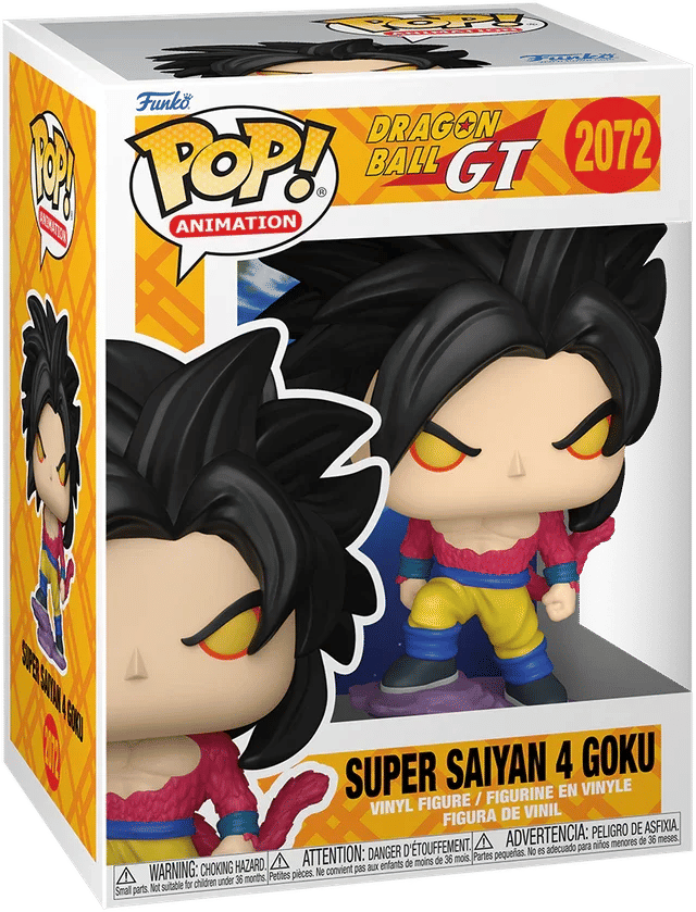 Funko TBA Dragon Ball: GT - Super Saiyan 4 Goku Pop! Vinyl