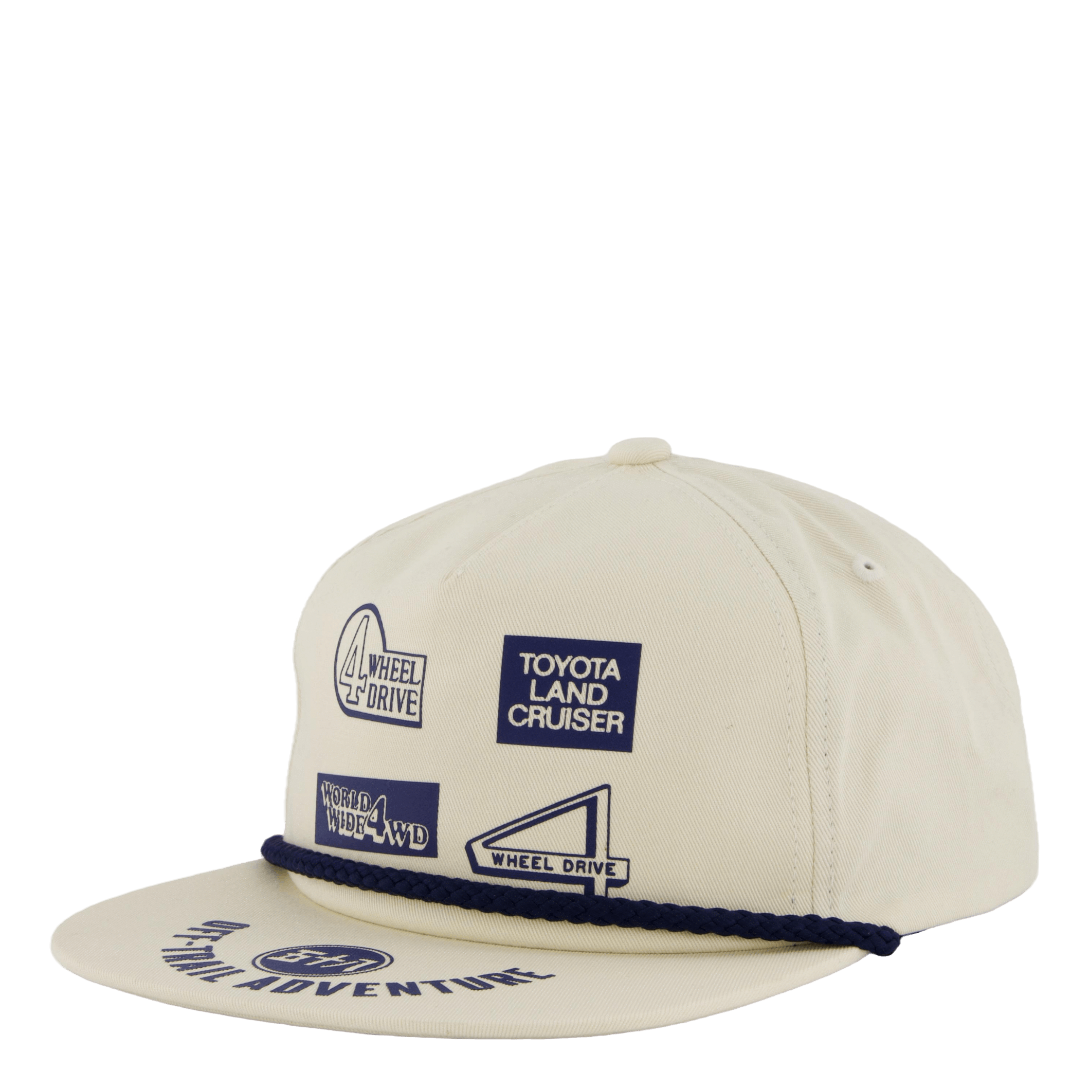 HUF 4 Wheel Drive Trucker Hat Natural