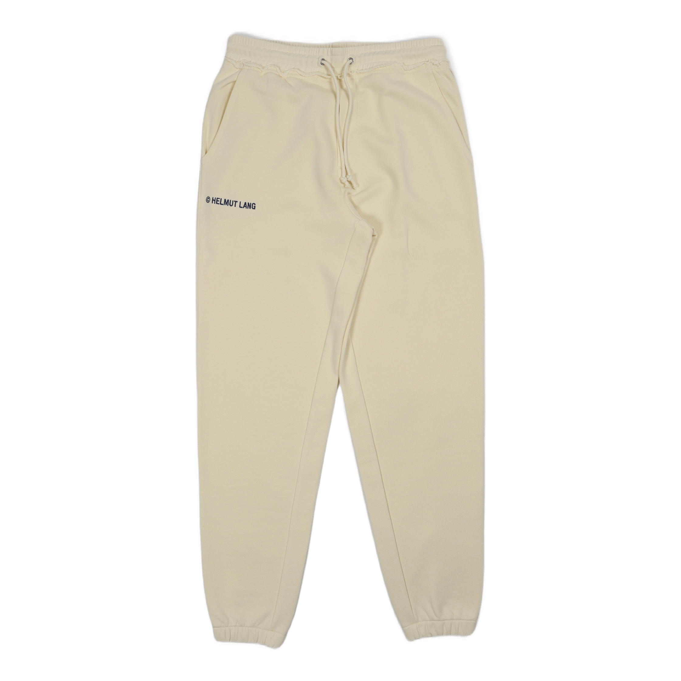 Helmut Lang Trapunto Jogger Custard