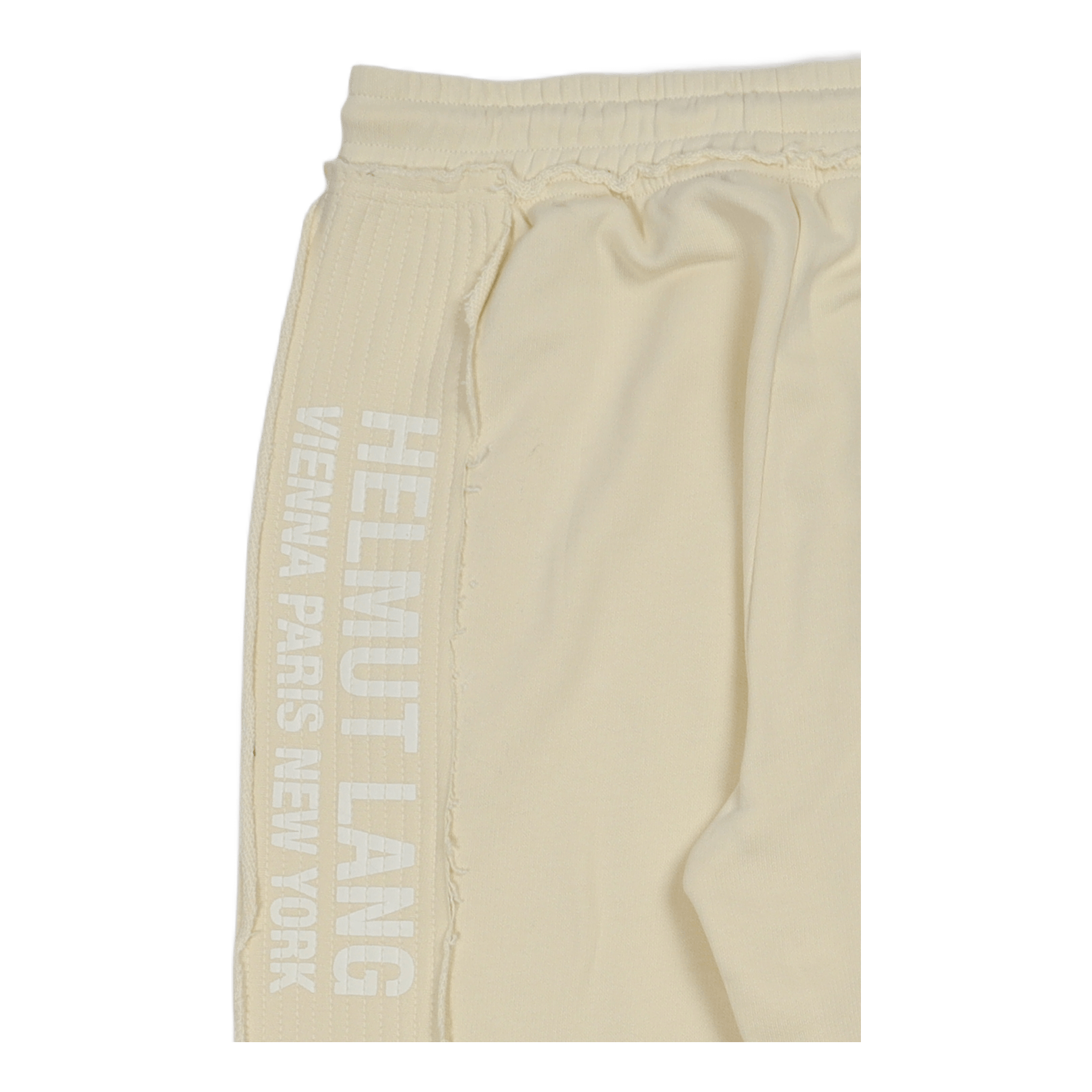 Helmut Lang Trapunto Jogger Custard