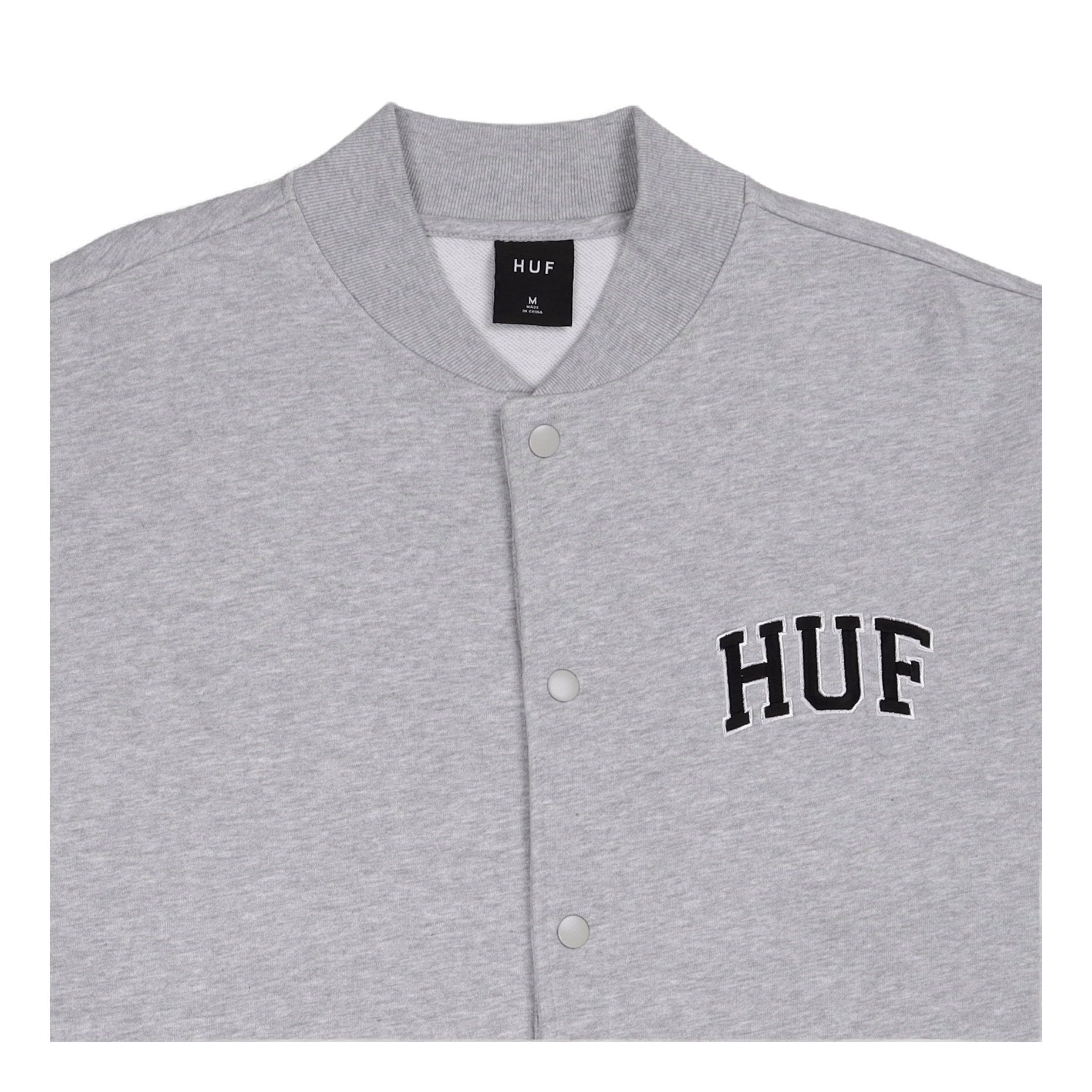 HUF Athletic Cardigan Heather Grey